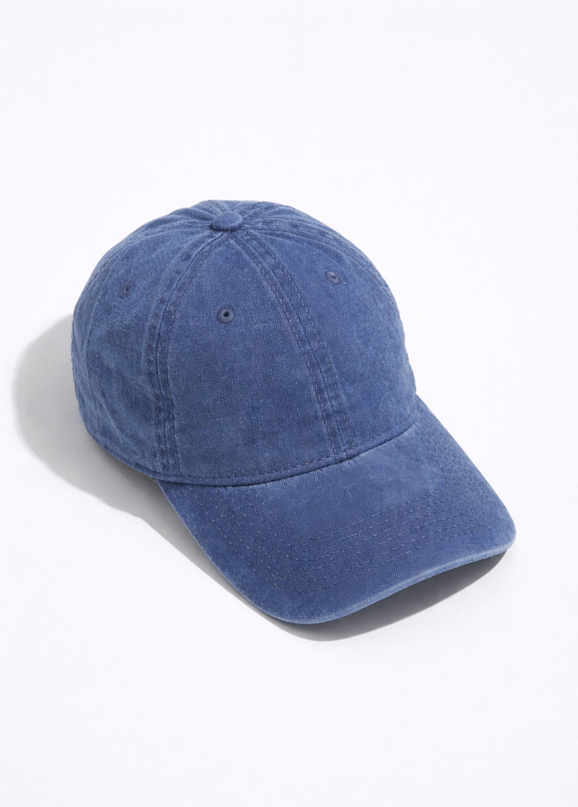 Casquette look denim en toile Femme Bleu UNITY FA1