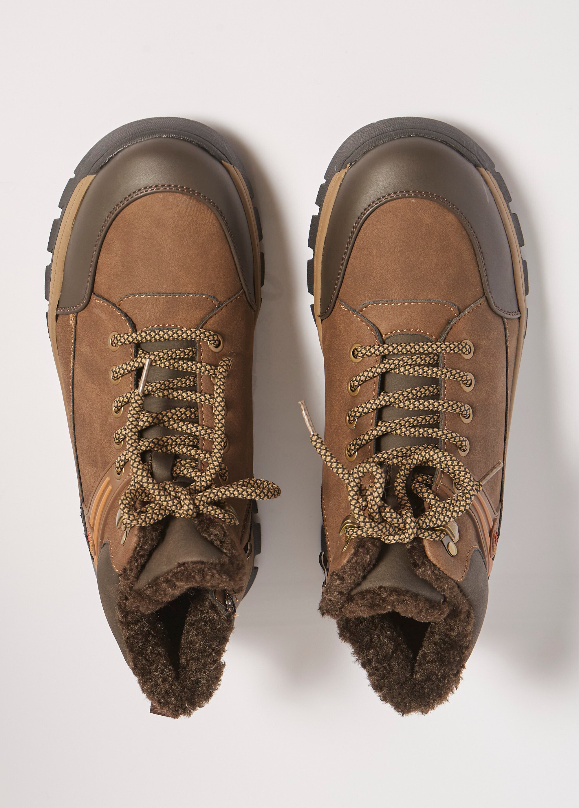 Chaussures sportswear montantes outdoor Homme Marron YIME3253 OV1