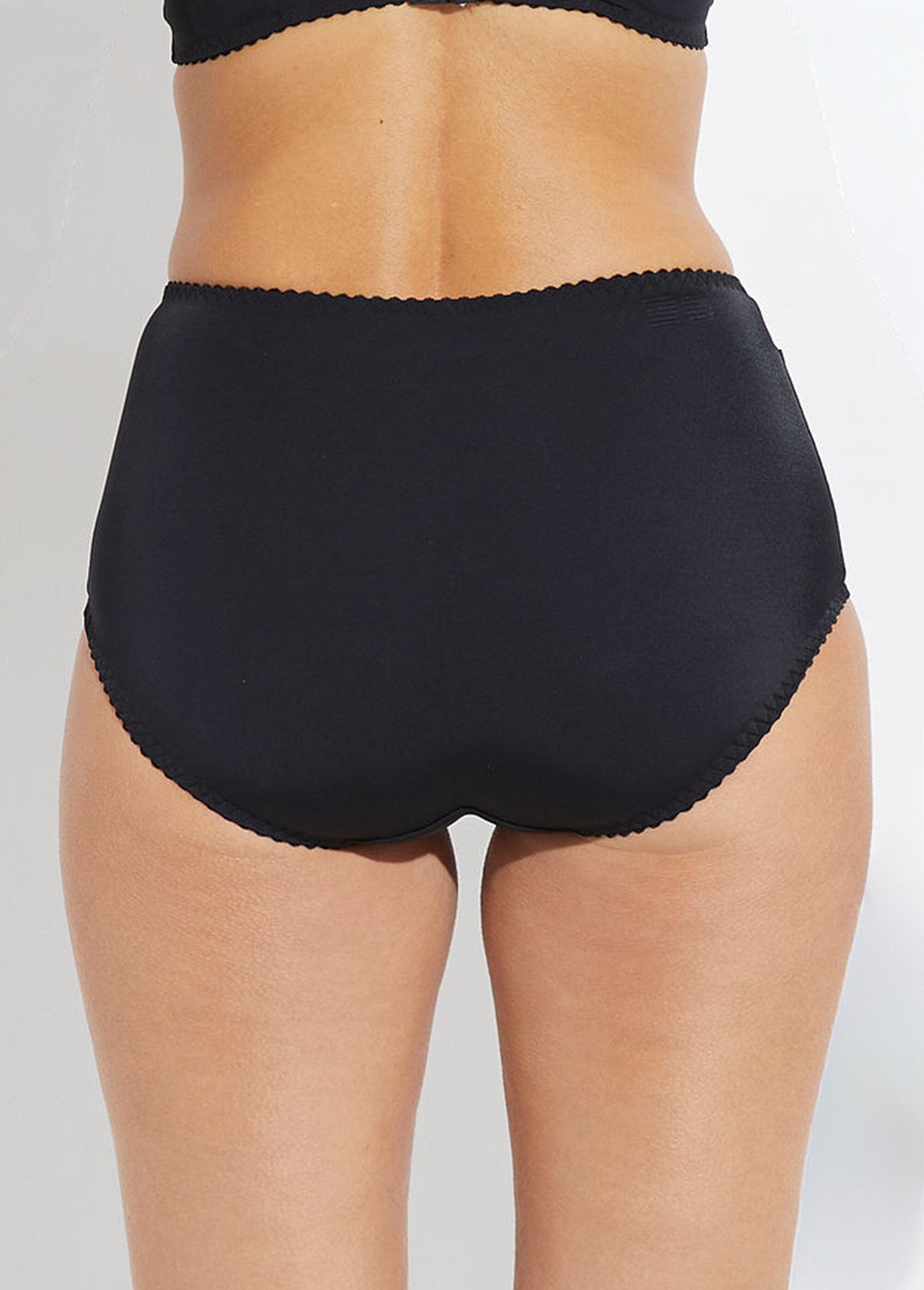 Culotte midi taille normale tulle et microfibre