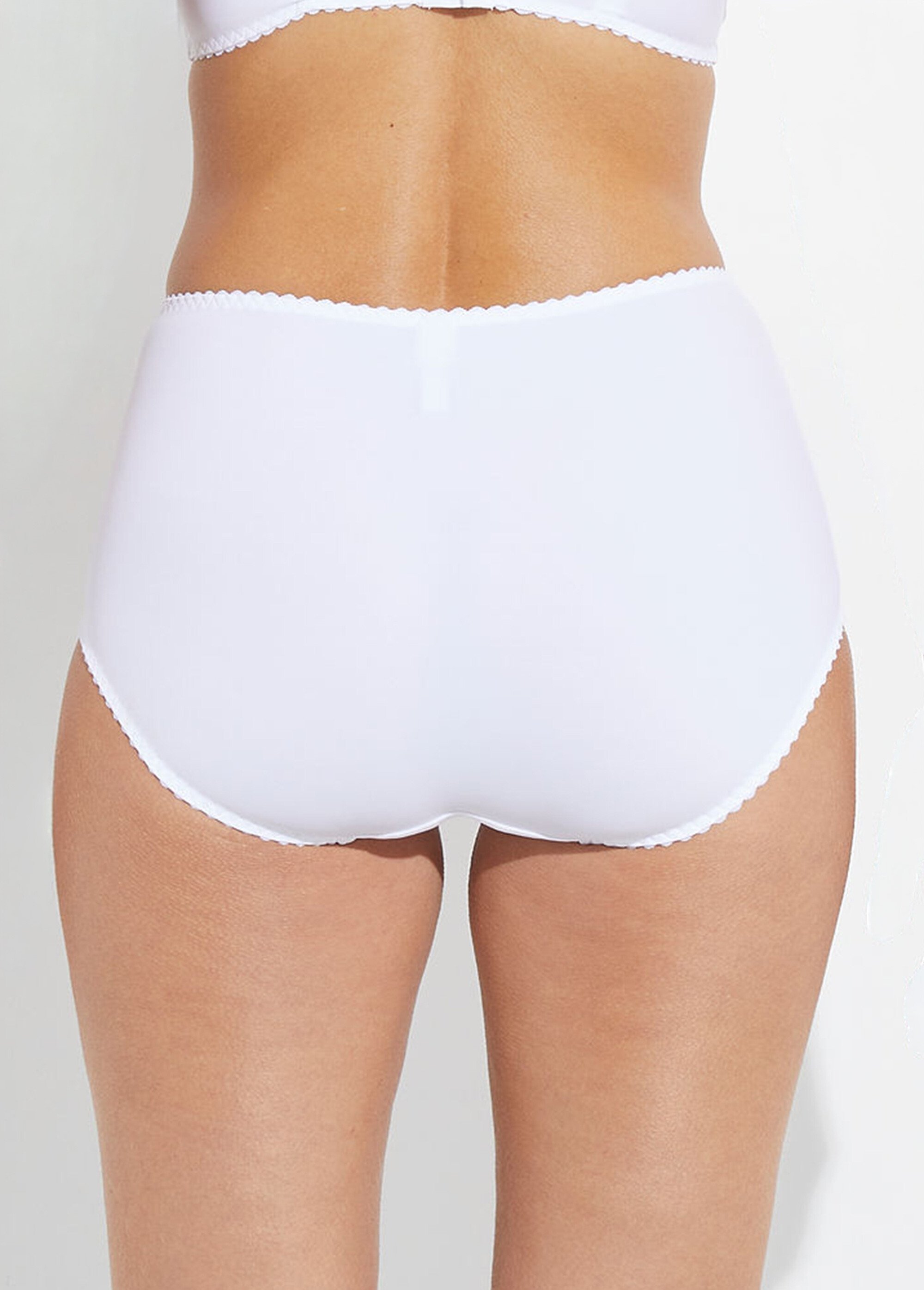 Culotte midi taille normale tulle et microfibre