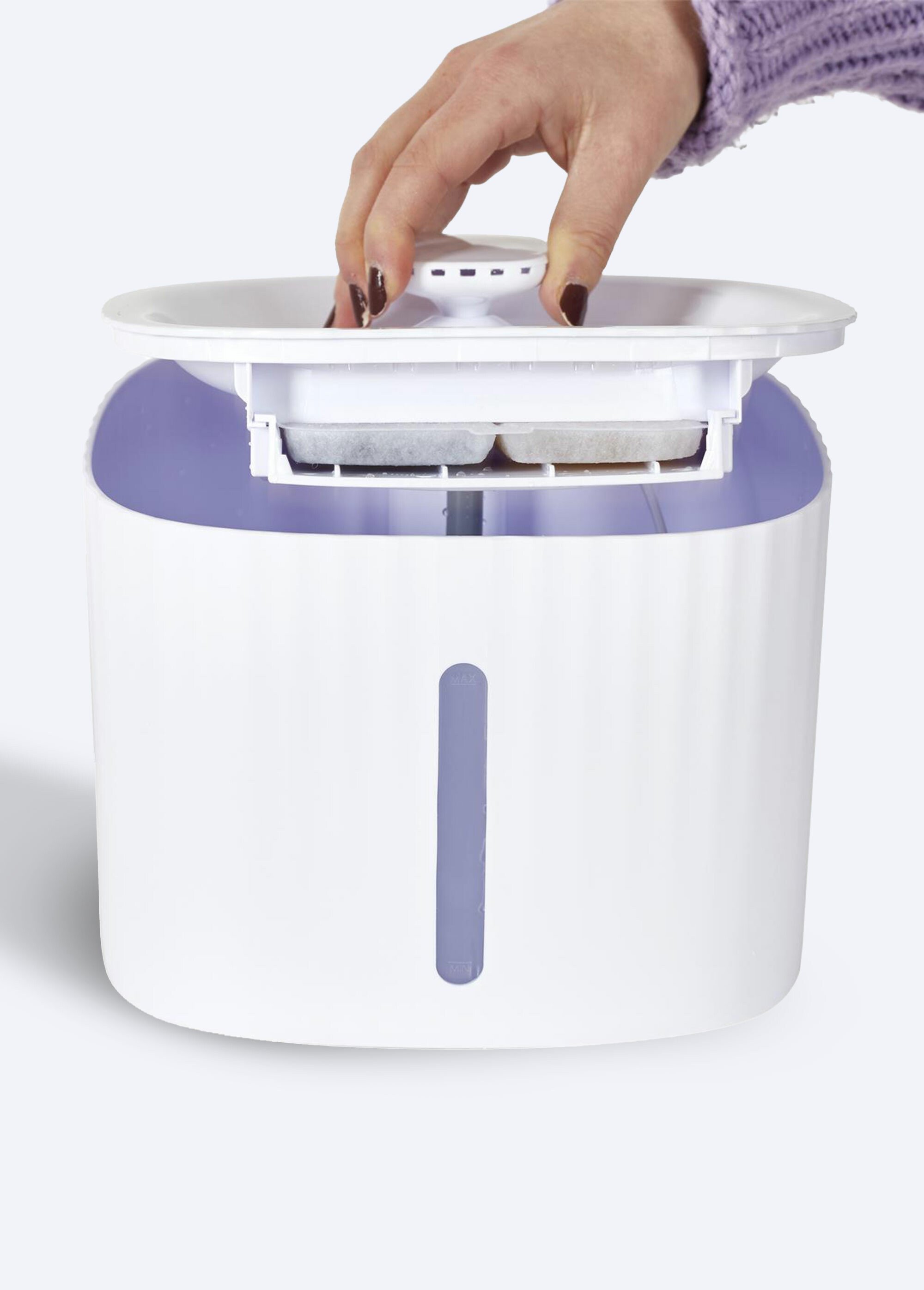 Distributeur fontaine à eau  automatique BLANC CMP-AN5252 DE2