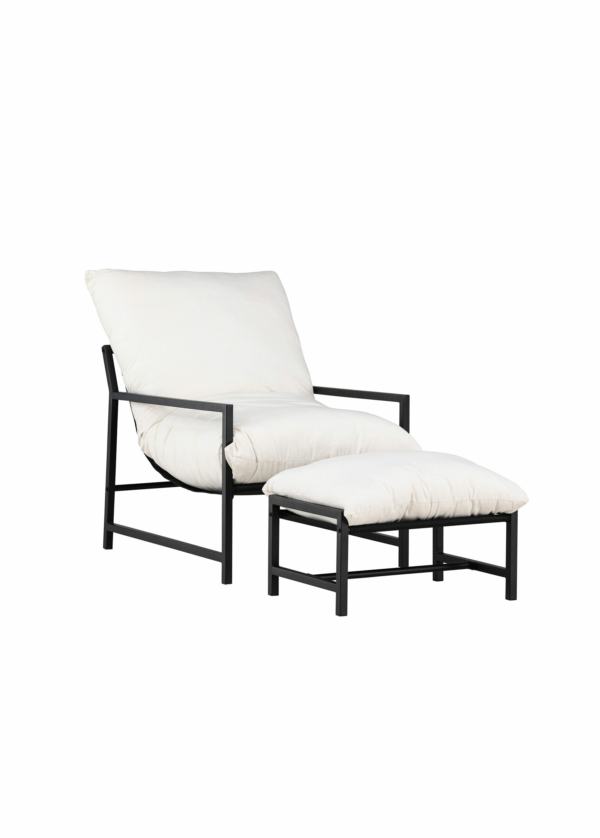 Fauteuil détente confort + Repose pieds