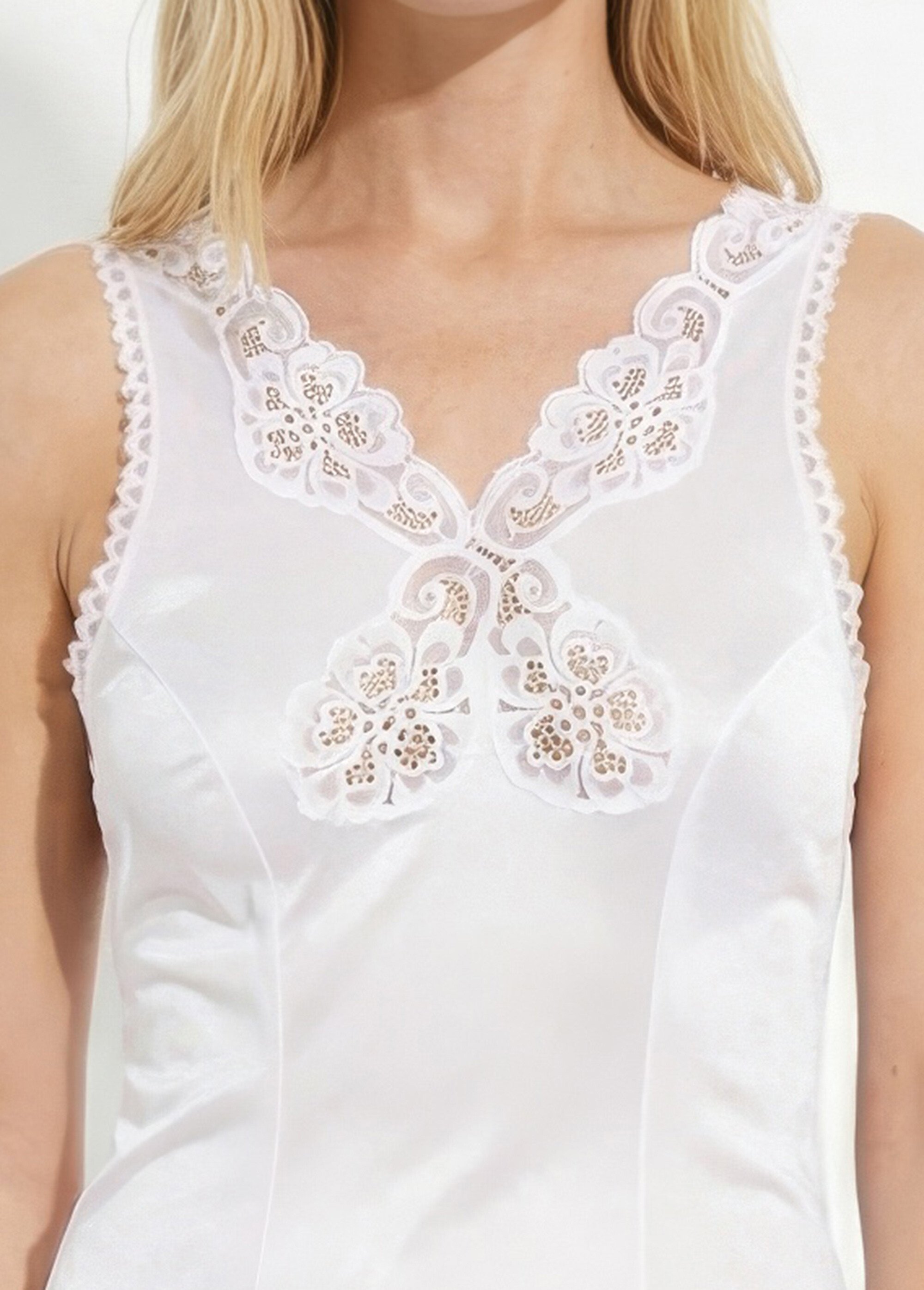 Fond de robe maille satinée 100 cm