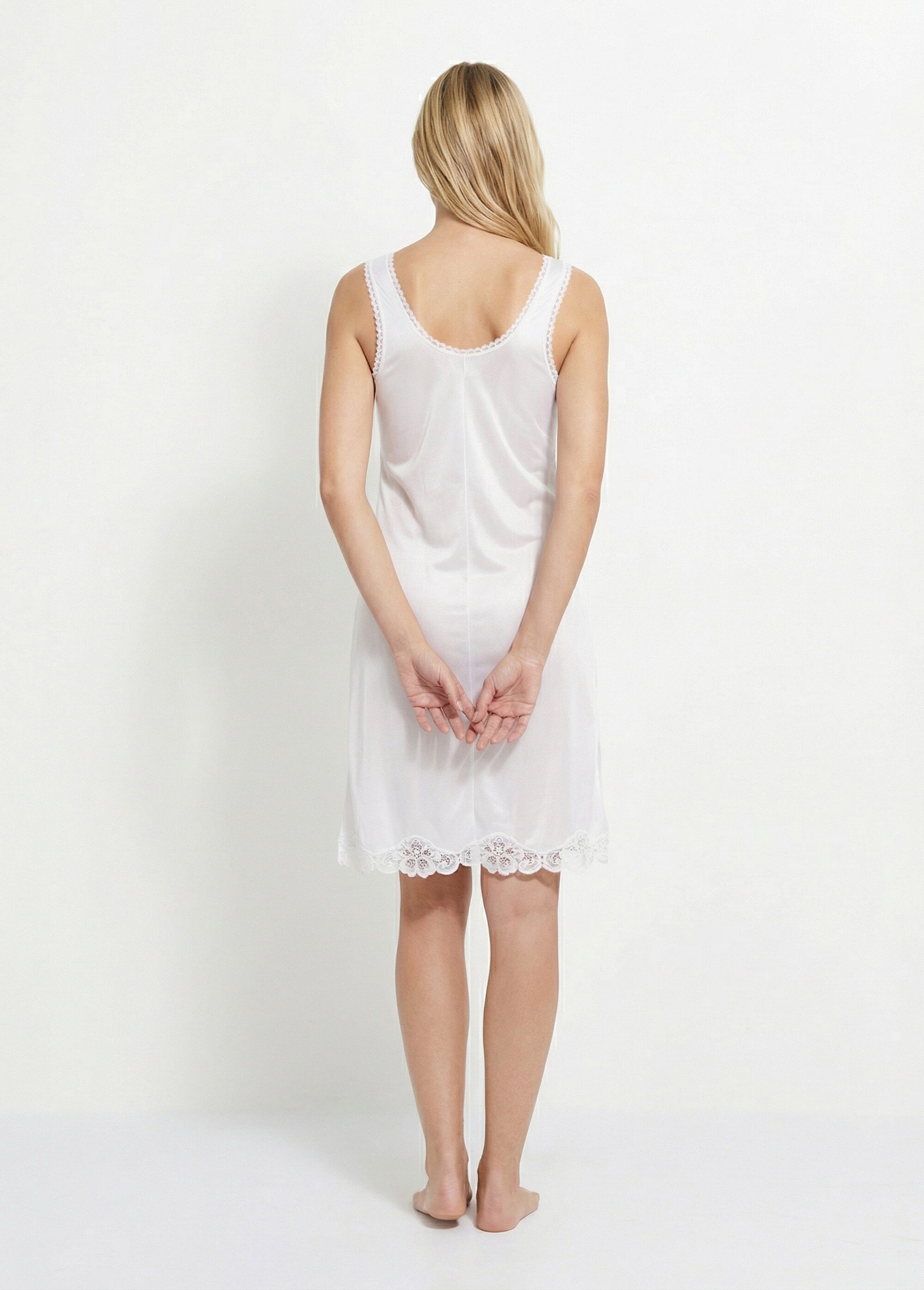 Fond de robe maille satinée 100 cm