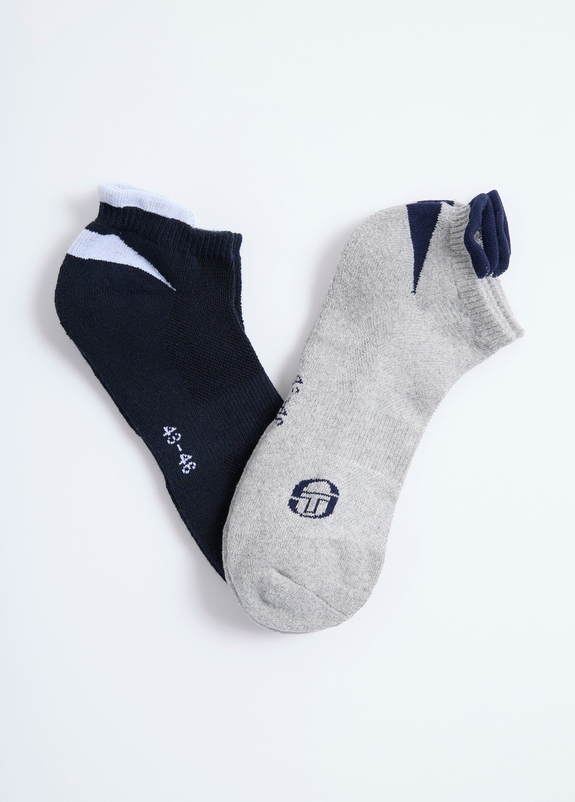 Lot de 2 Socquettes techniques Homme Bleu BEN93892287A FA1