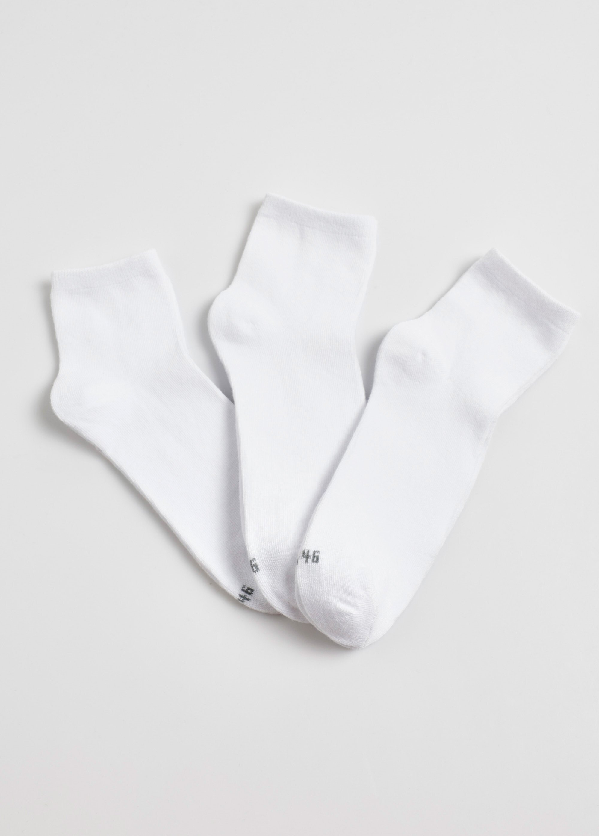 Lot de 3 Socquettes, essentiels unis