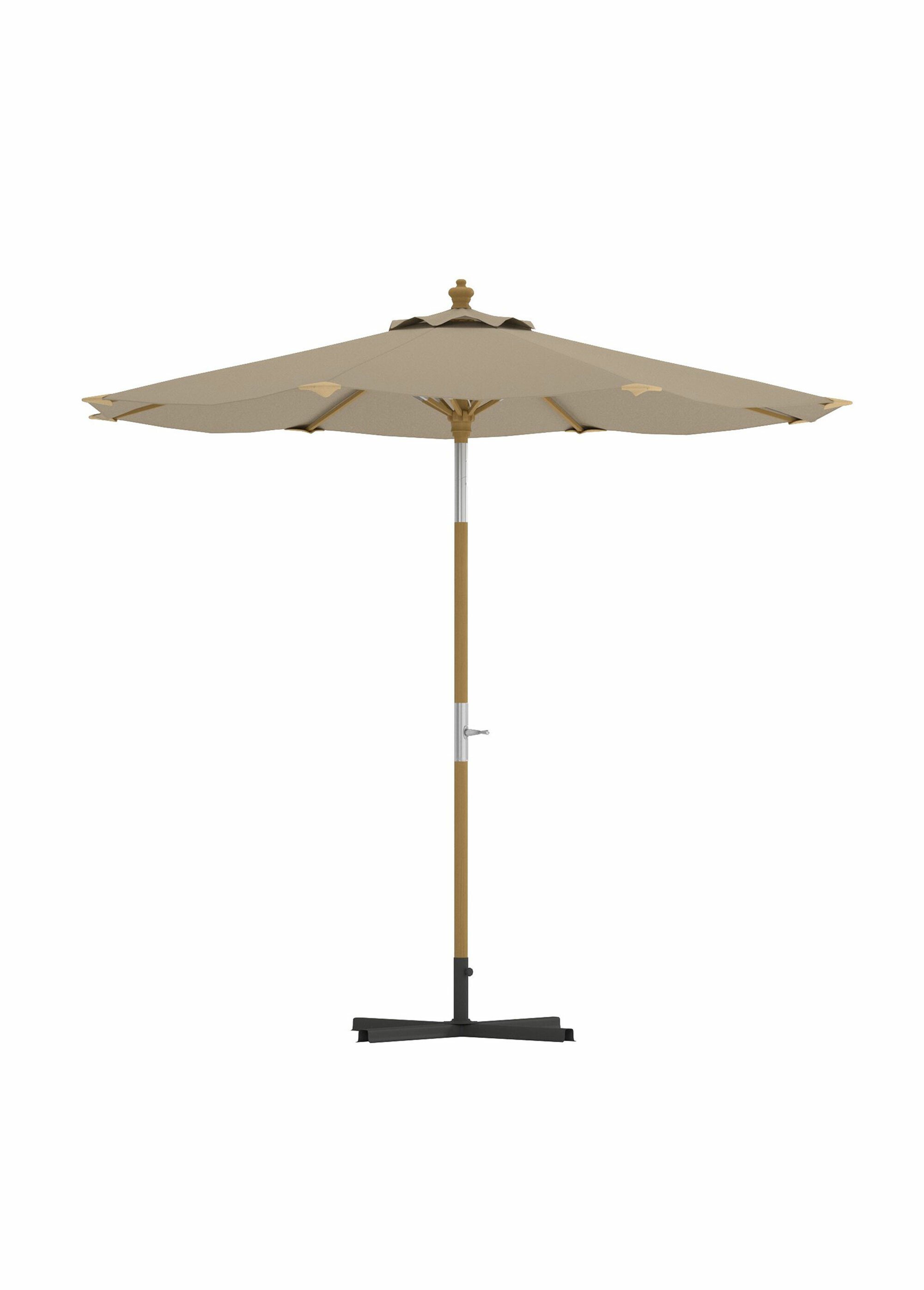 Parasol bambou et alu diam. 2,7 mètres