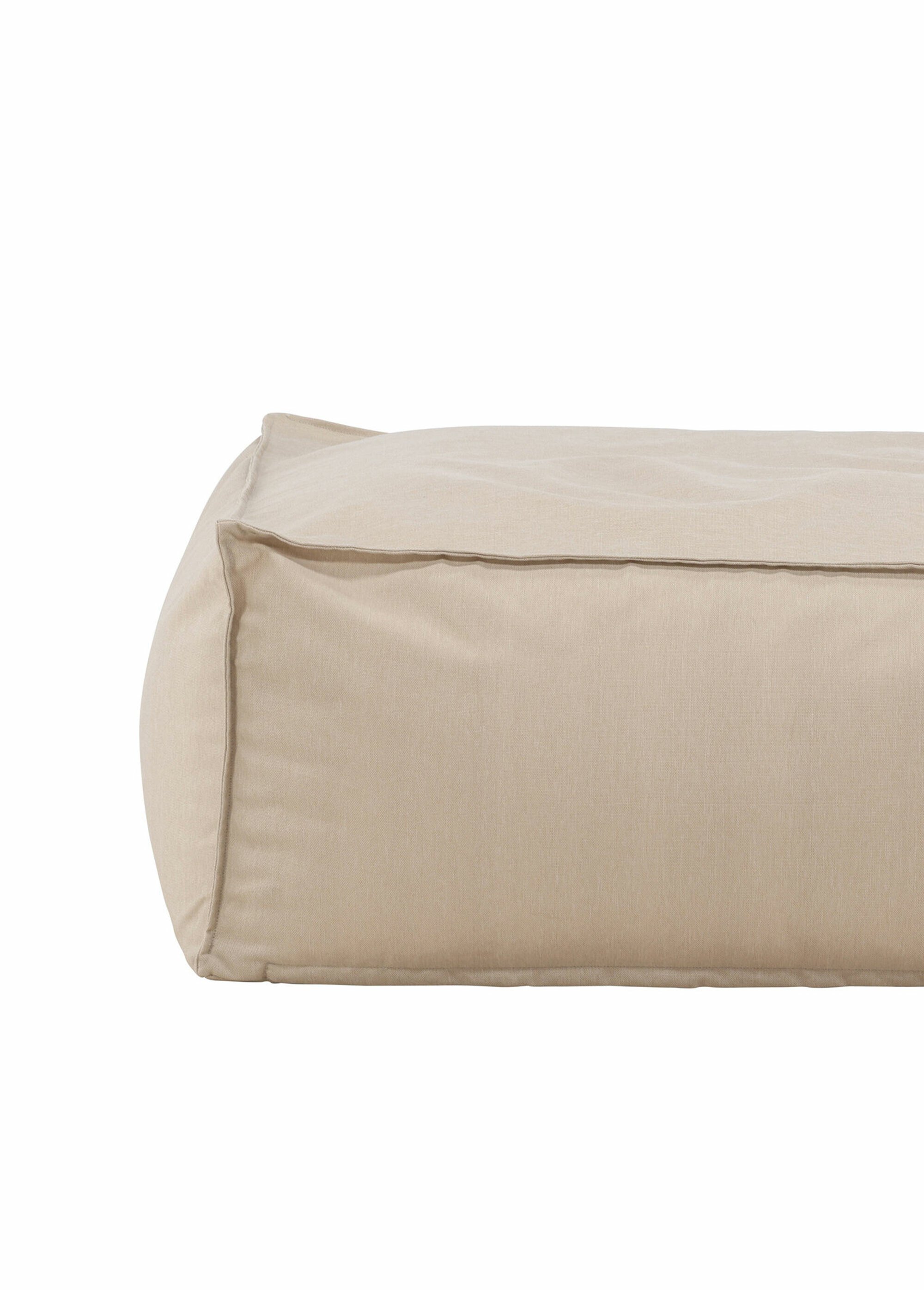 Pouf lounge XXL en tissu anti UV