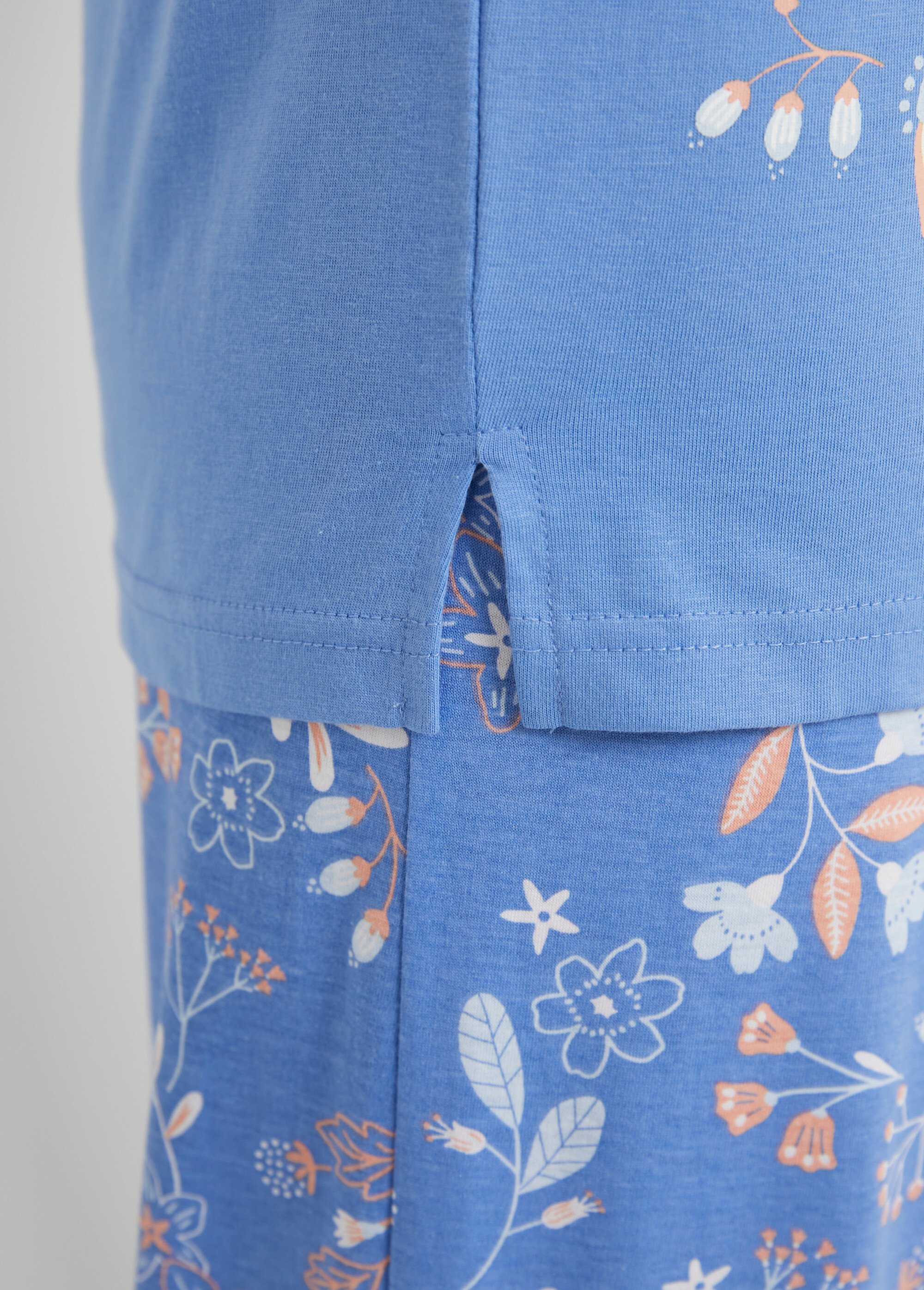 Pyjama Manches Longues Haut Imprimé Afibel - Confort Et Élégance Féminine