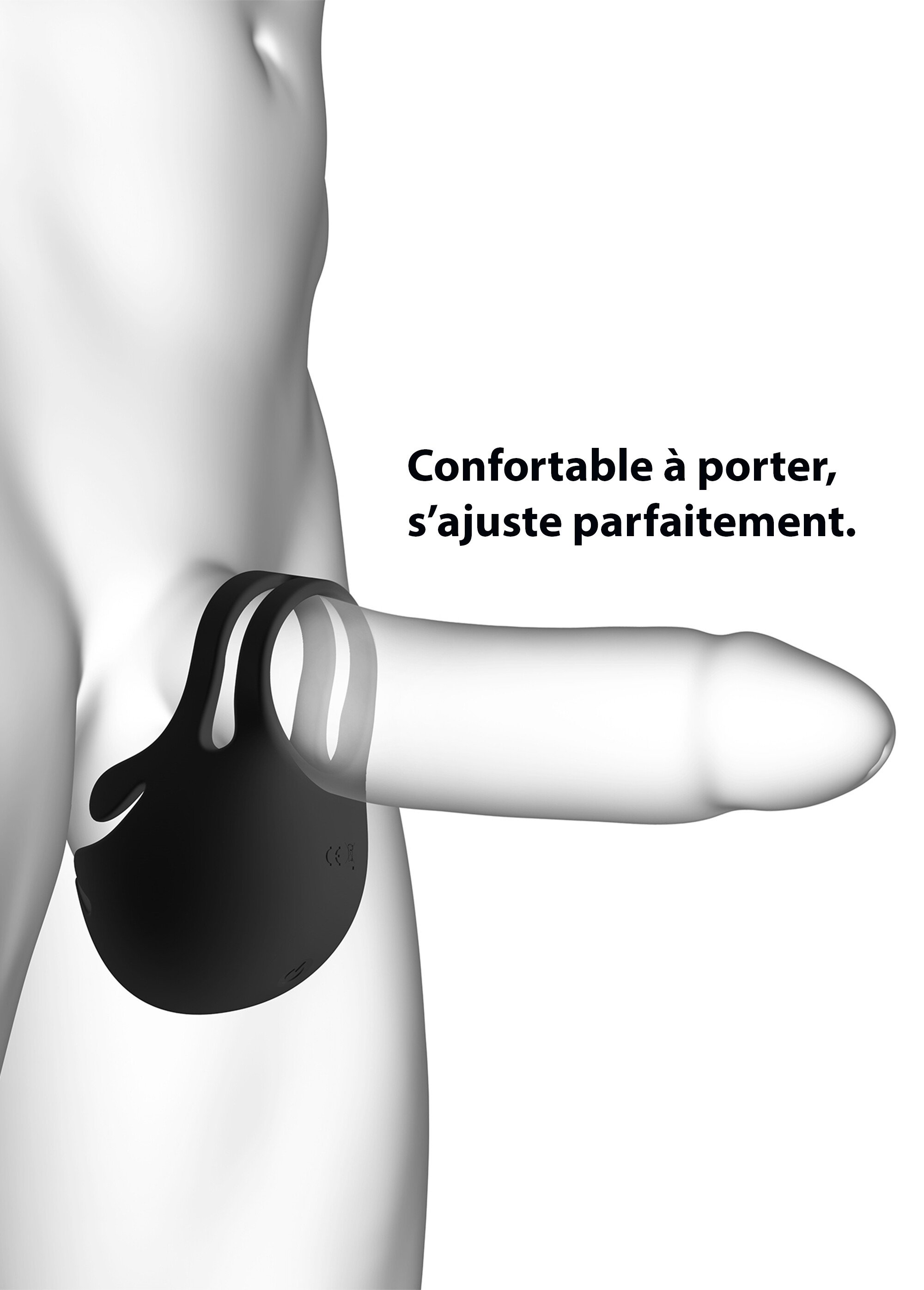 Stimulateur pénien retardateur, Fun bag NOIR LOV-6072479 DE2