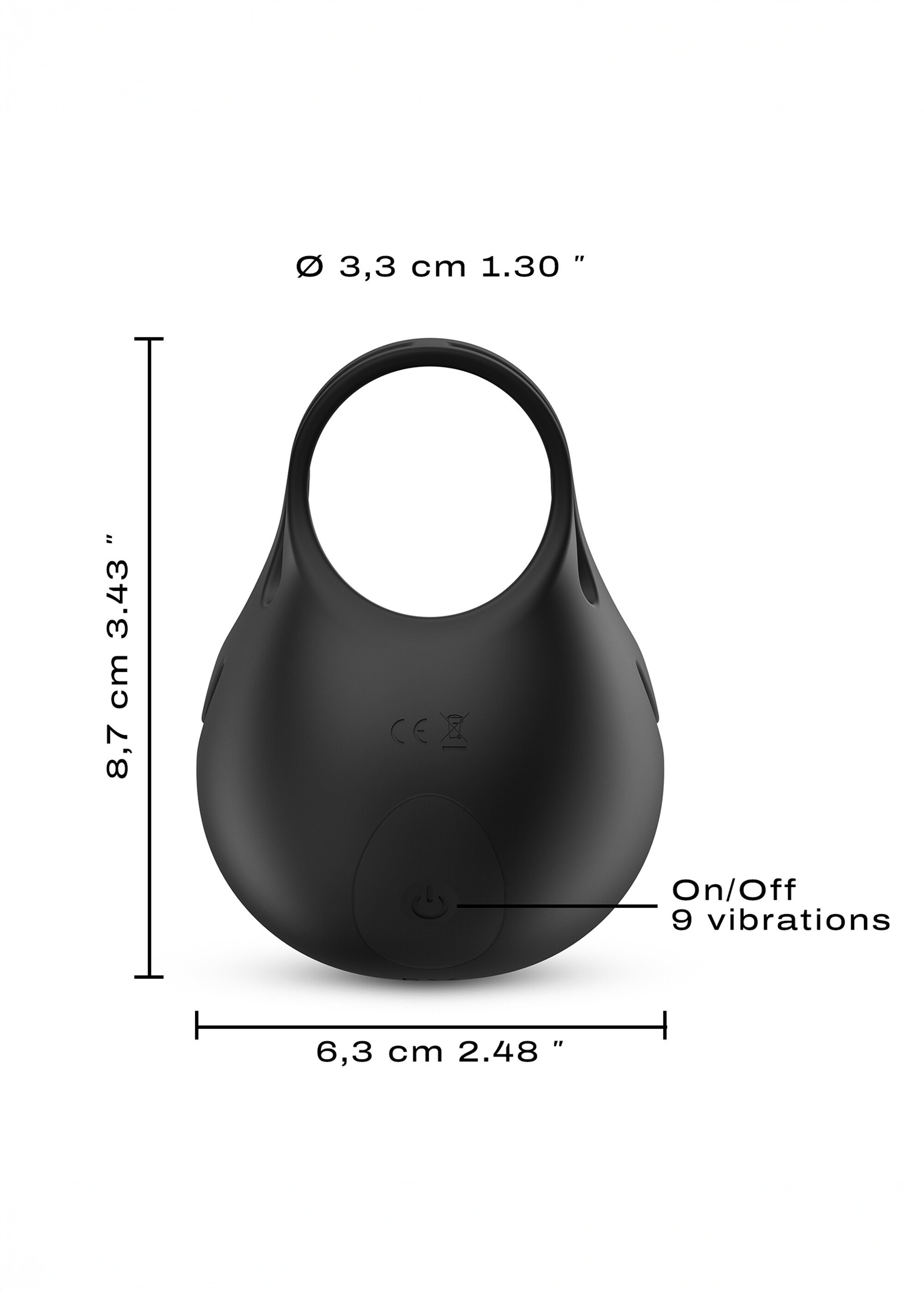 Stimulateur pénien retardateur, Fun bag NOIR LOV-6072479 DE3