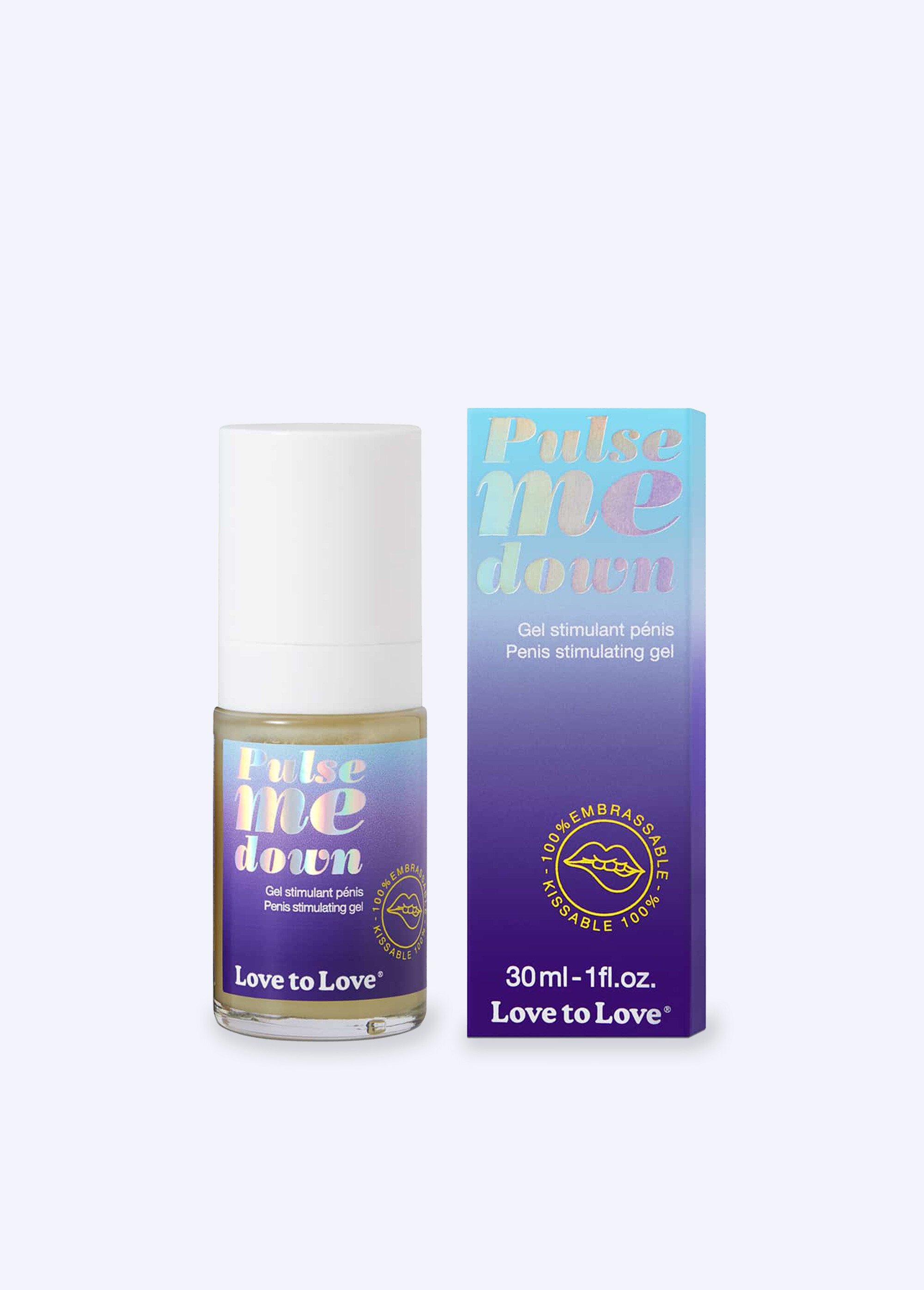 Gel stimulant pénis, Pulse me down BLEU LOV-6041055 FA1