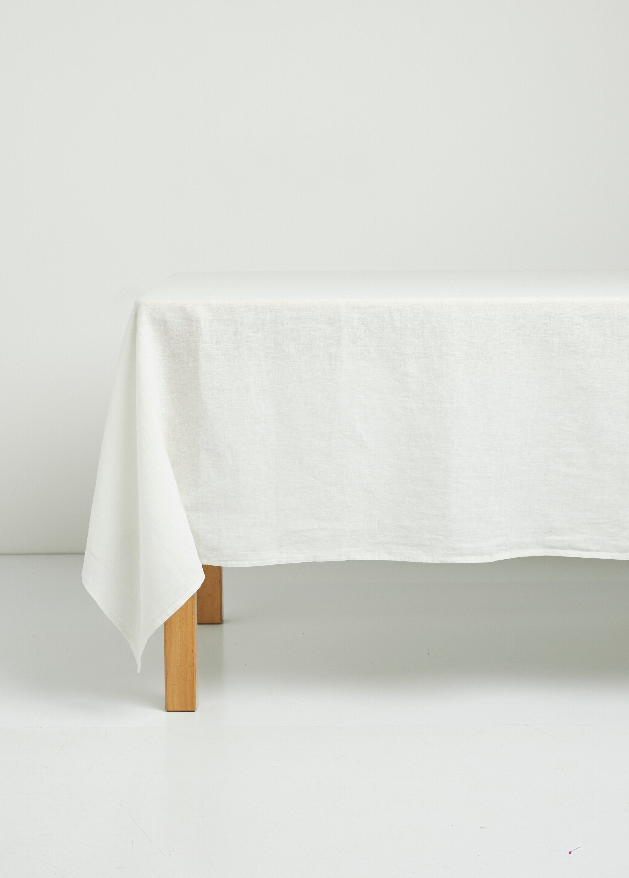 Nappe aspect authentique en lin mélangé