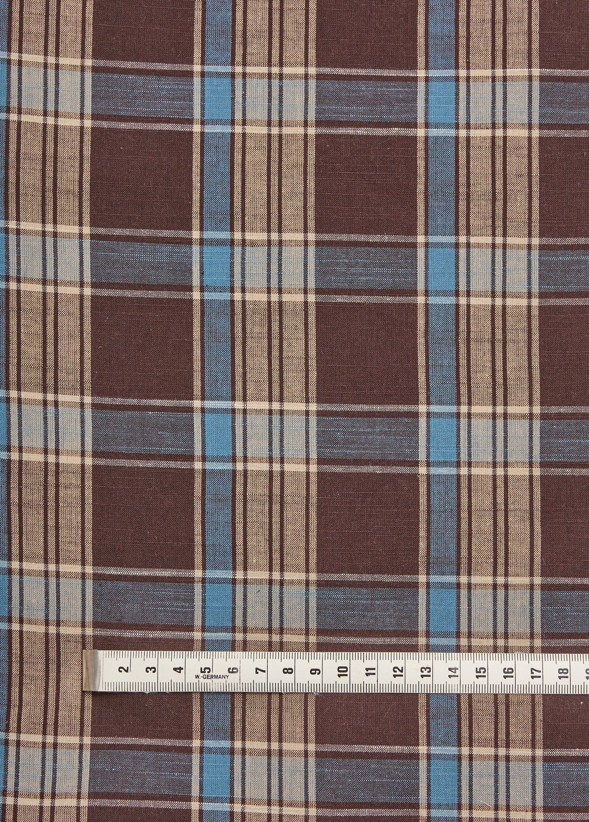 Coupon tissu coton écossais, Loch Lomond