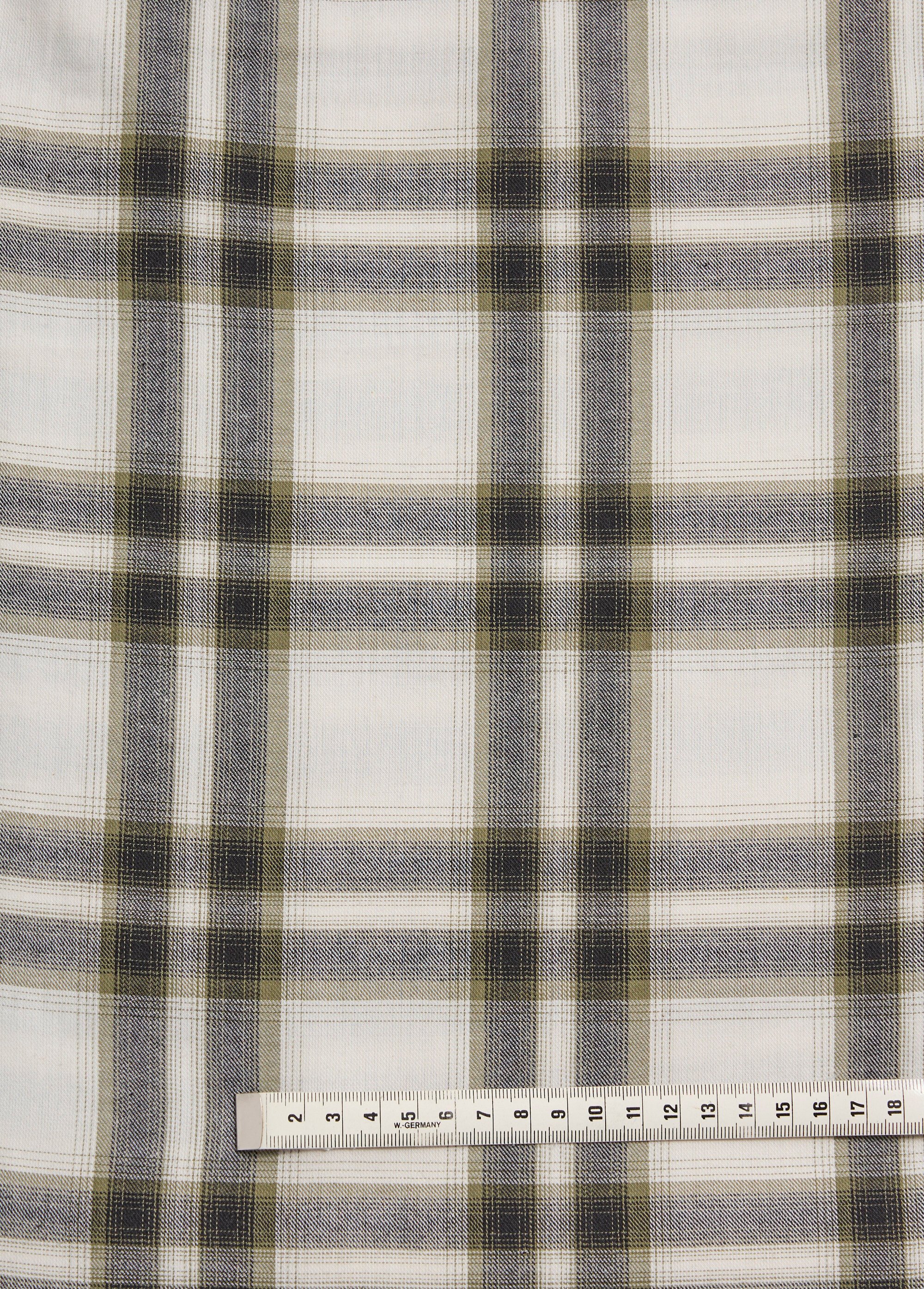 Coupon tissu carreaux flanelle, Highlands