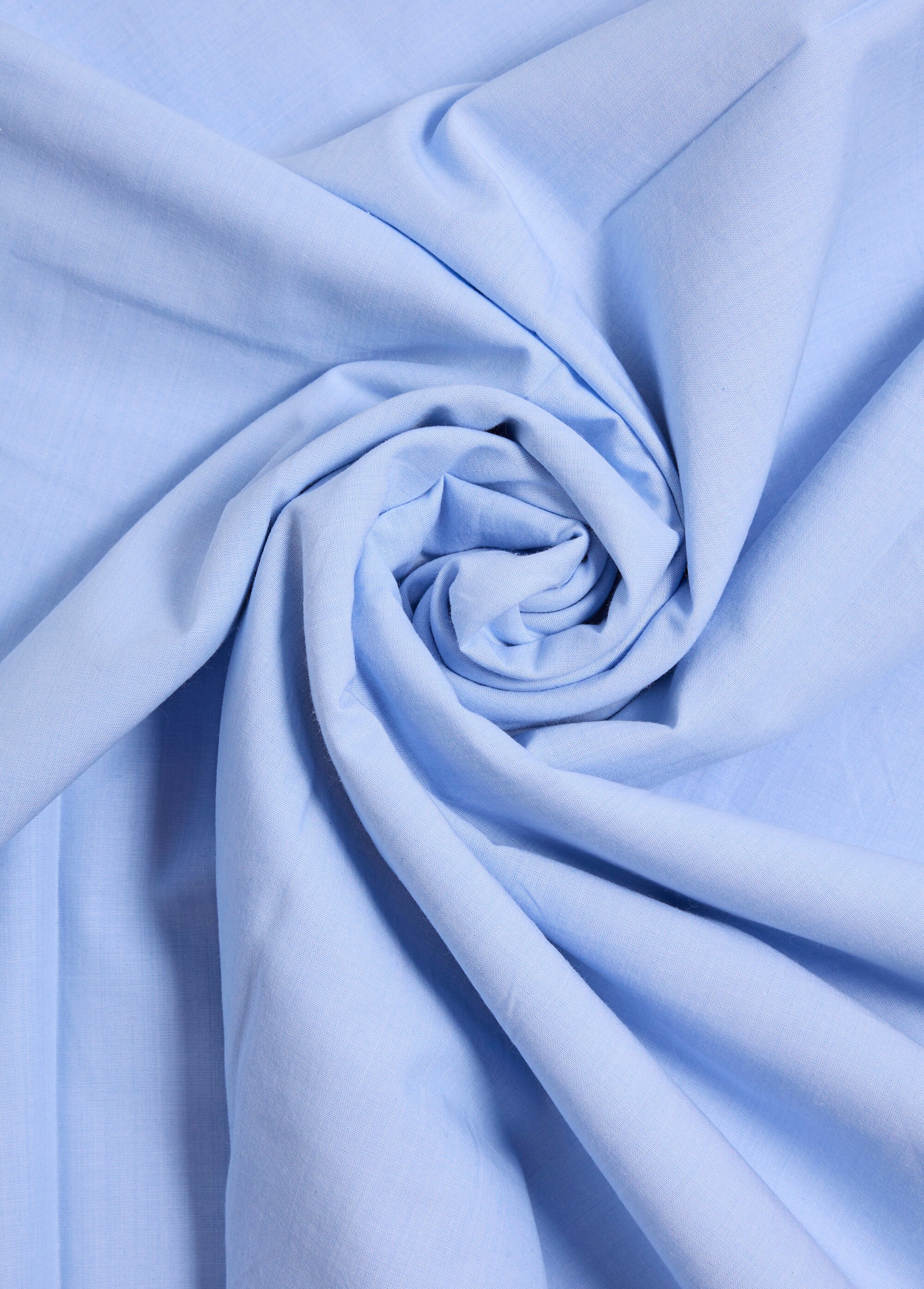 Coupon tissu coton effet popeline, Doucette