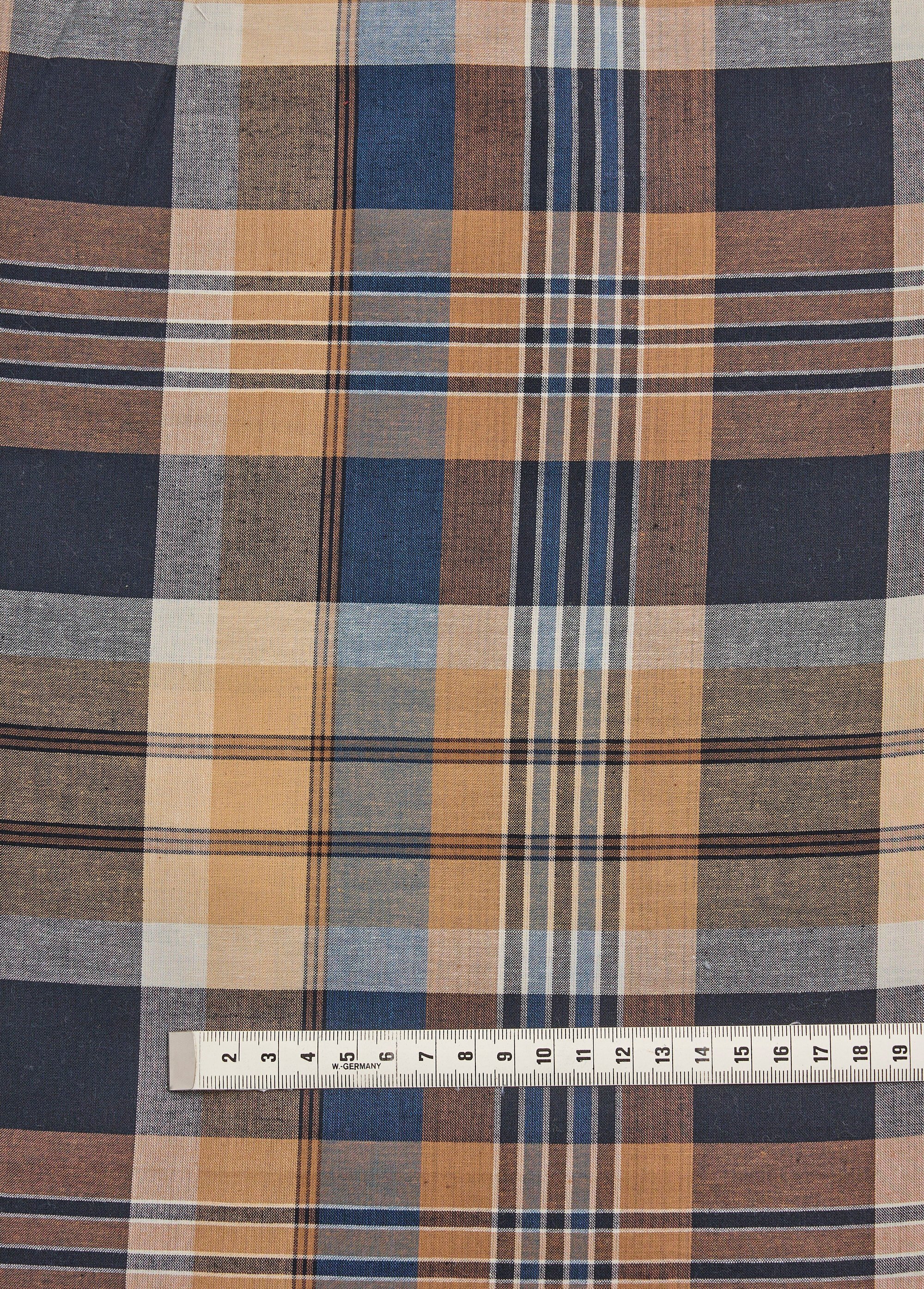 Coupon tissu carreaux foncés, Edimbourgh