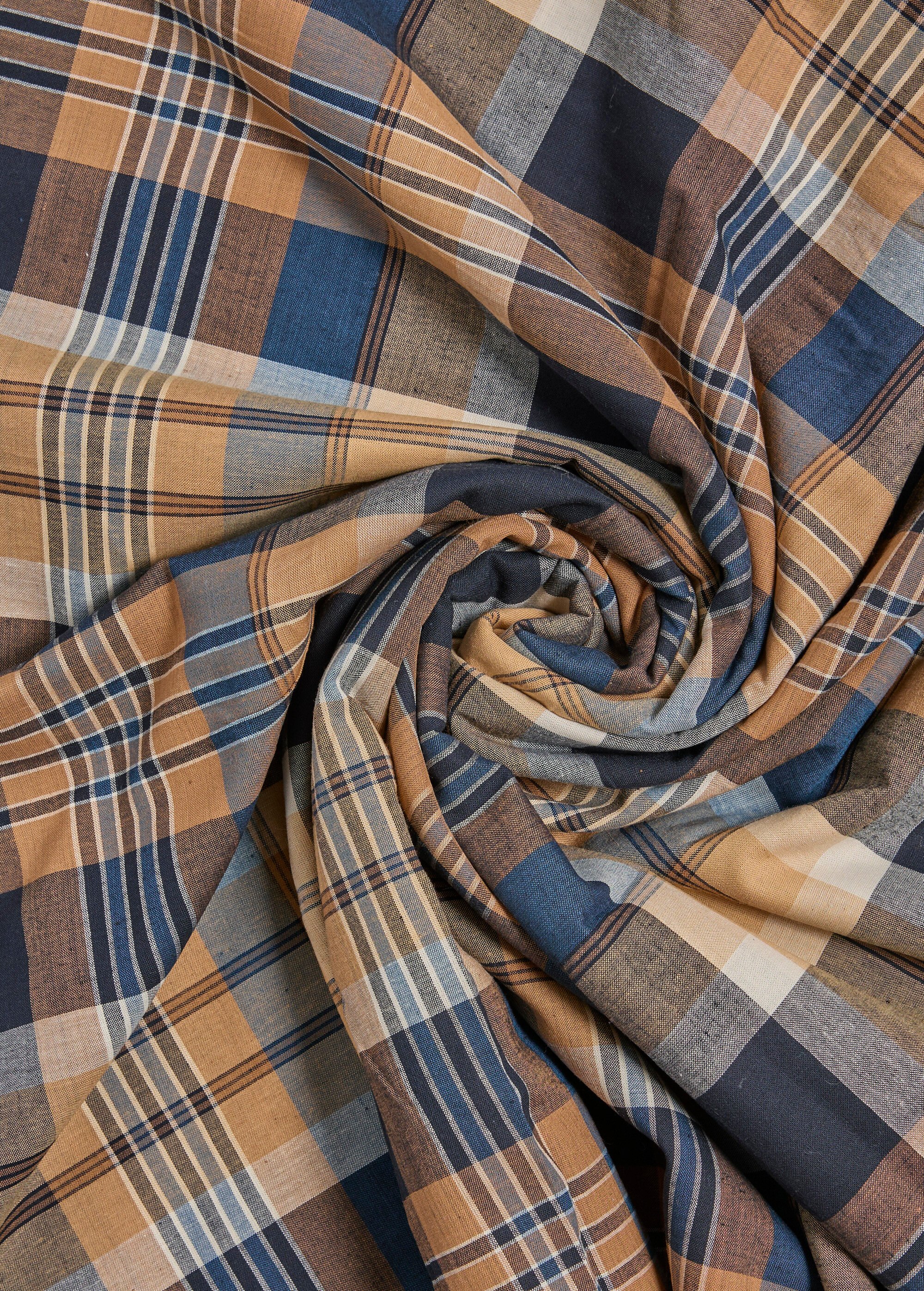 Coupon tissu carreaux foncés, Edimbourgh