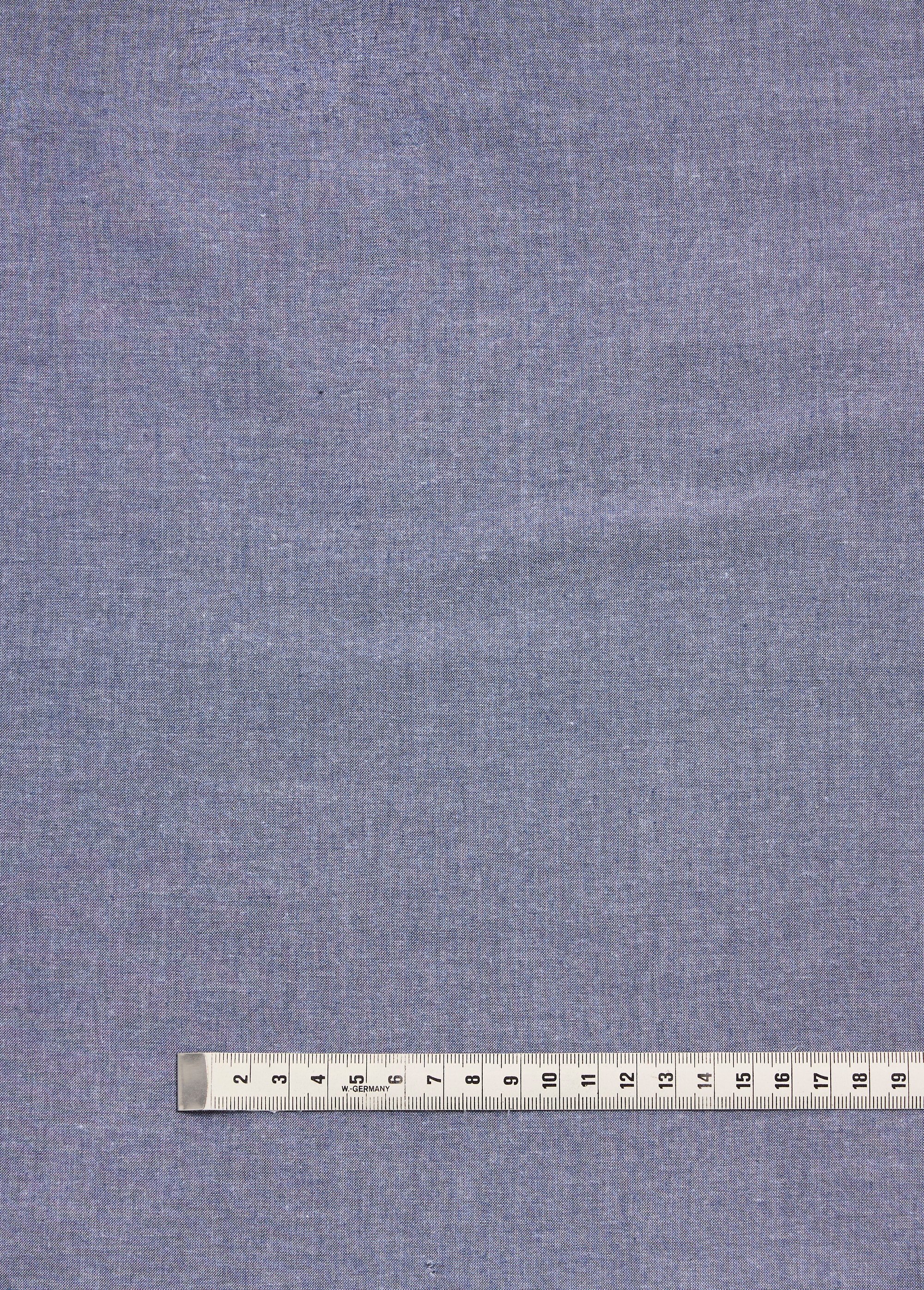 Coupon de tissu en chambray, Charly