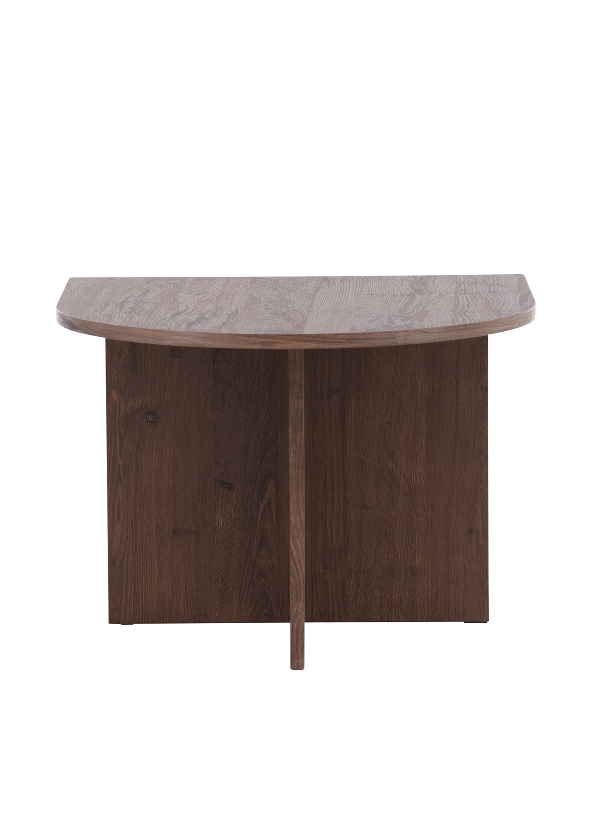 Tables gigognes en bois, formes épurées MARRON VEN-63356-444 DE2