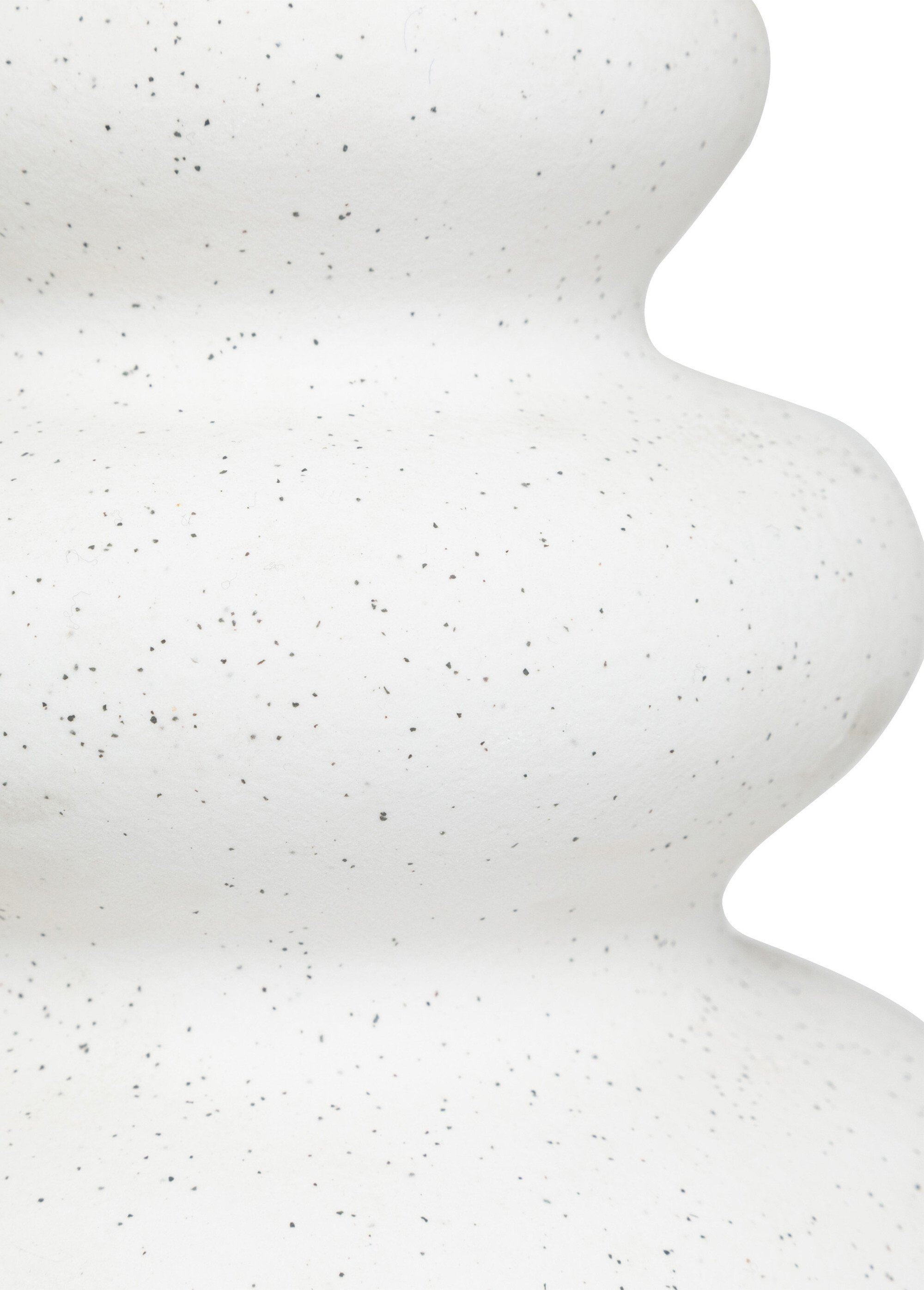 Vase tendance en céramique sablée OLME Blanc JJA-196677 DE1