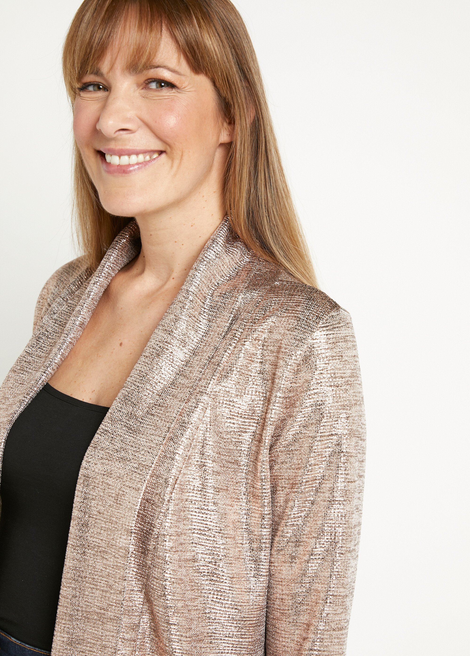 Afibel Gilet Maille Peluche Femme Veste Femme Soirée 2024