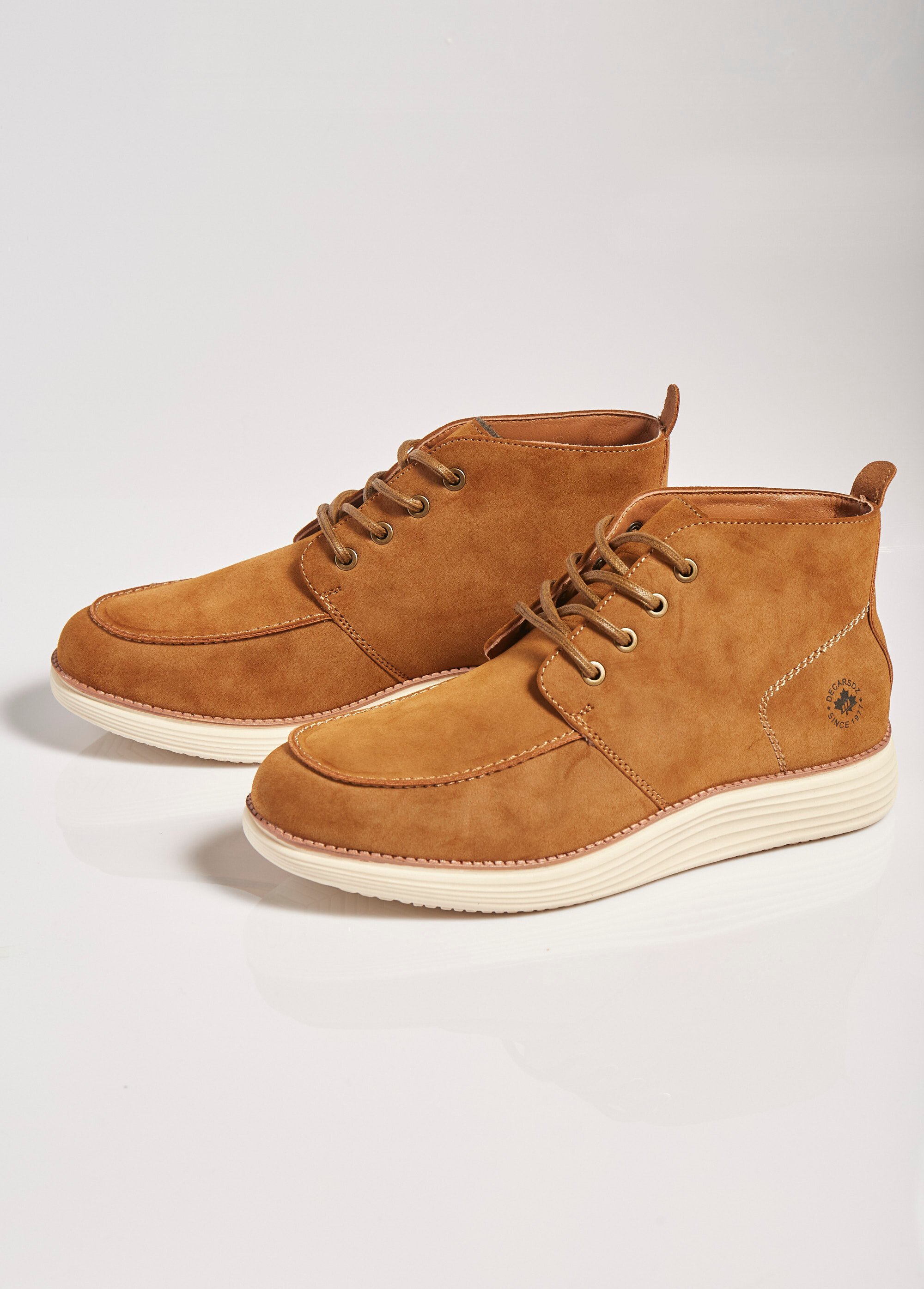Chaussures montantes style Desert boots Homme Marron ELOEL0972 DE1