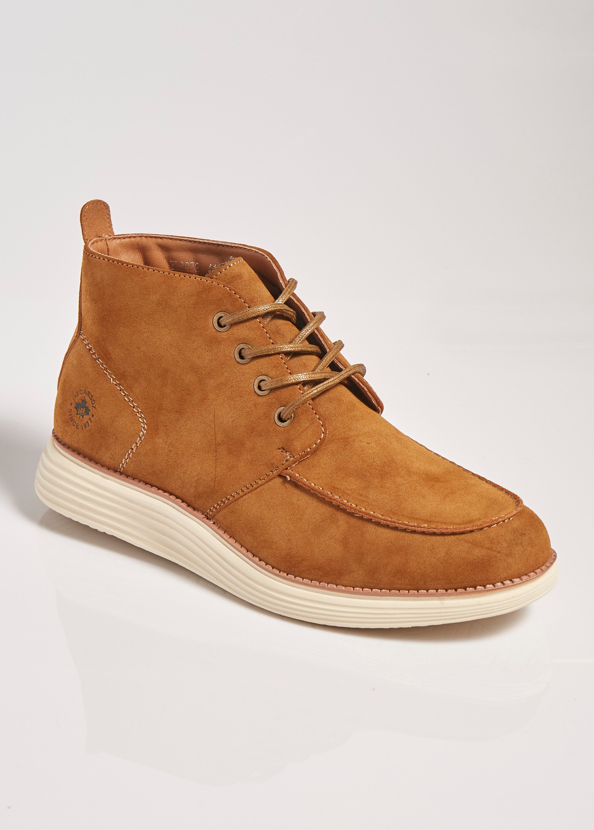 Chaussures montantes style Desert boots Homme Marron ELOEL0972 FA1