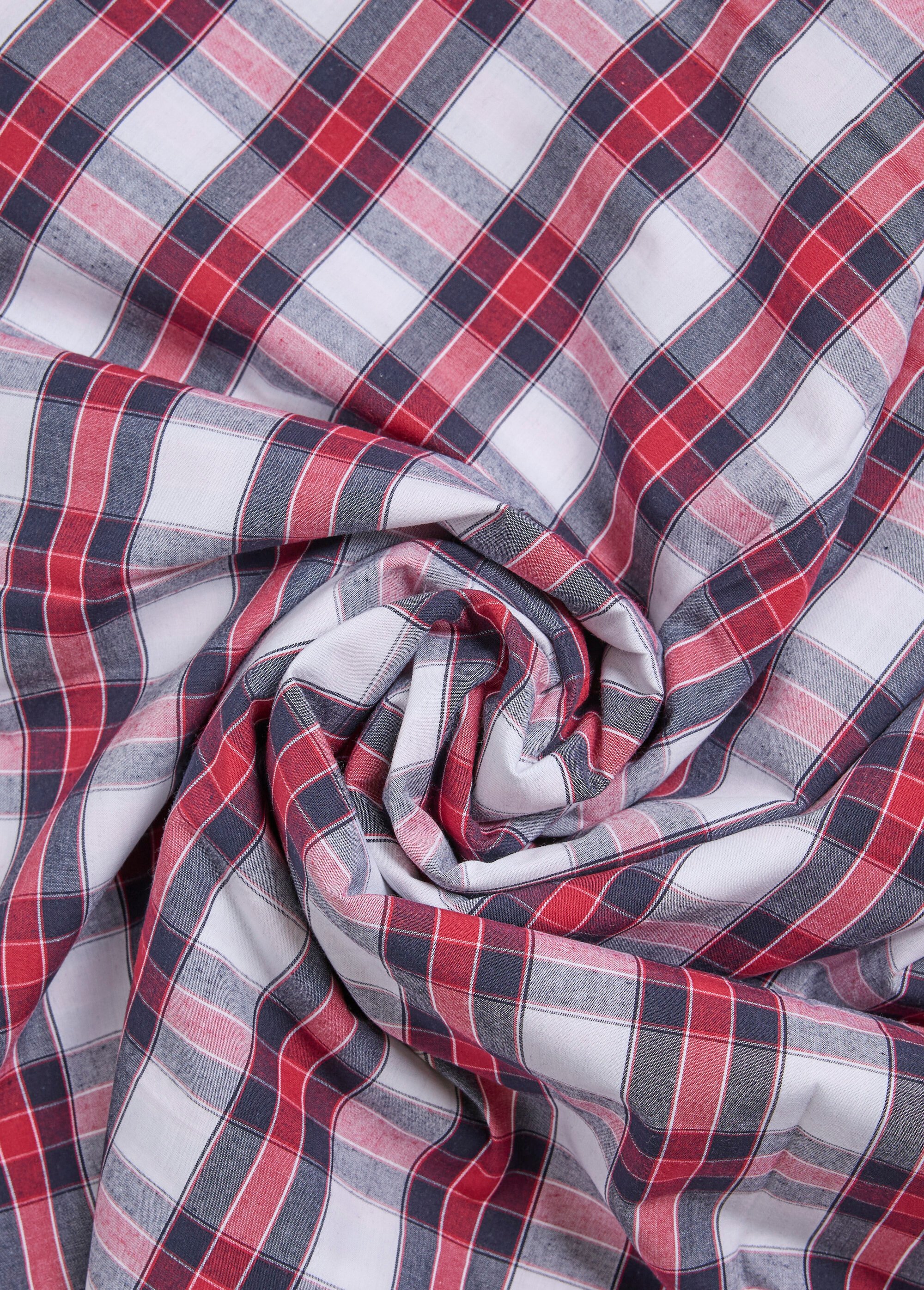 Coupon tissu coton écossais, Gentleman