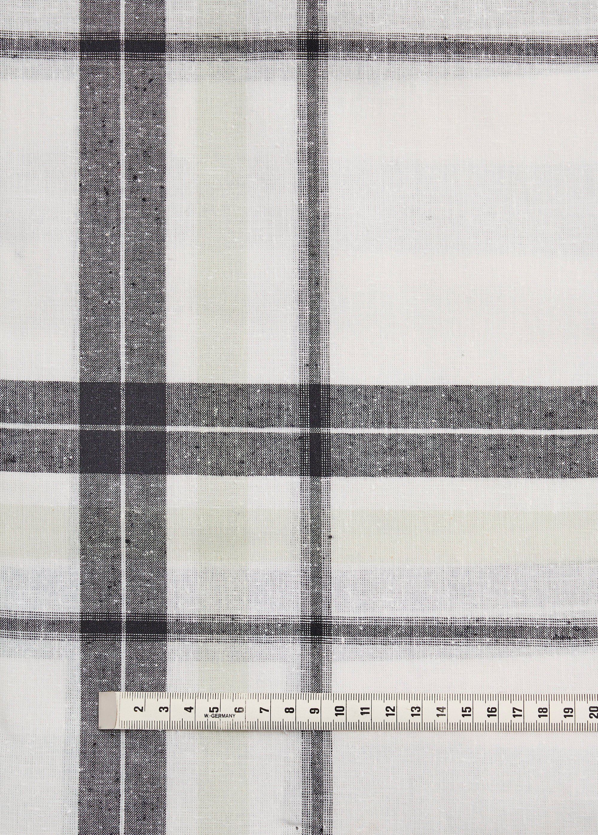 Coupon tissu carreaux bicolores, Petra