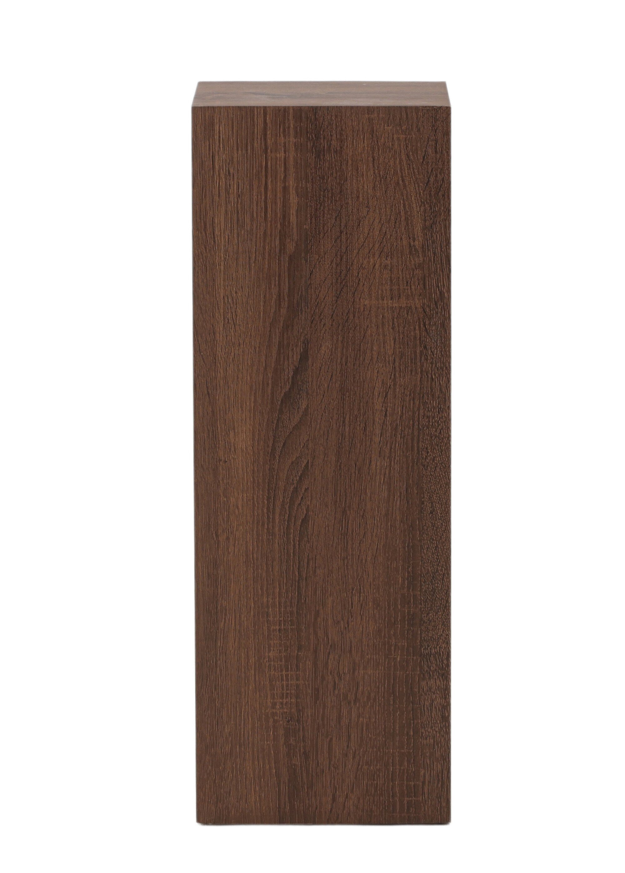 Sellette colonne carrée en bois massif MARRON VEN-42000-290 DE2