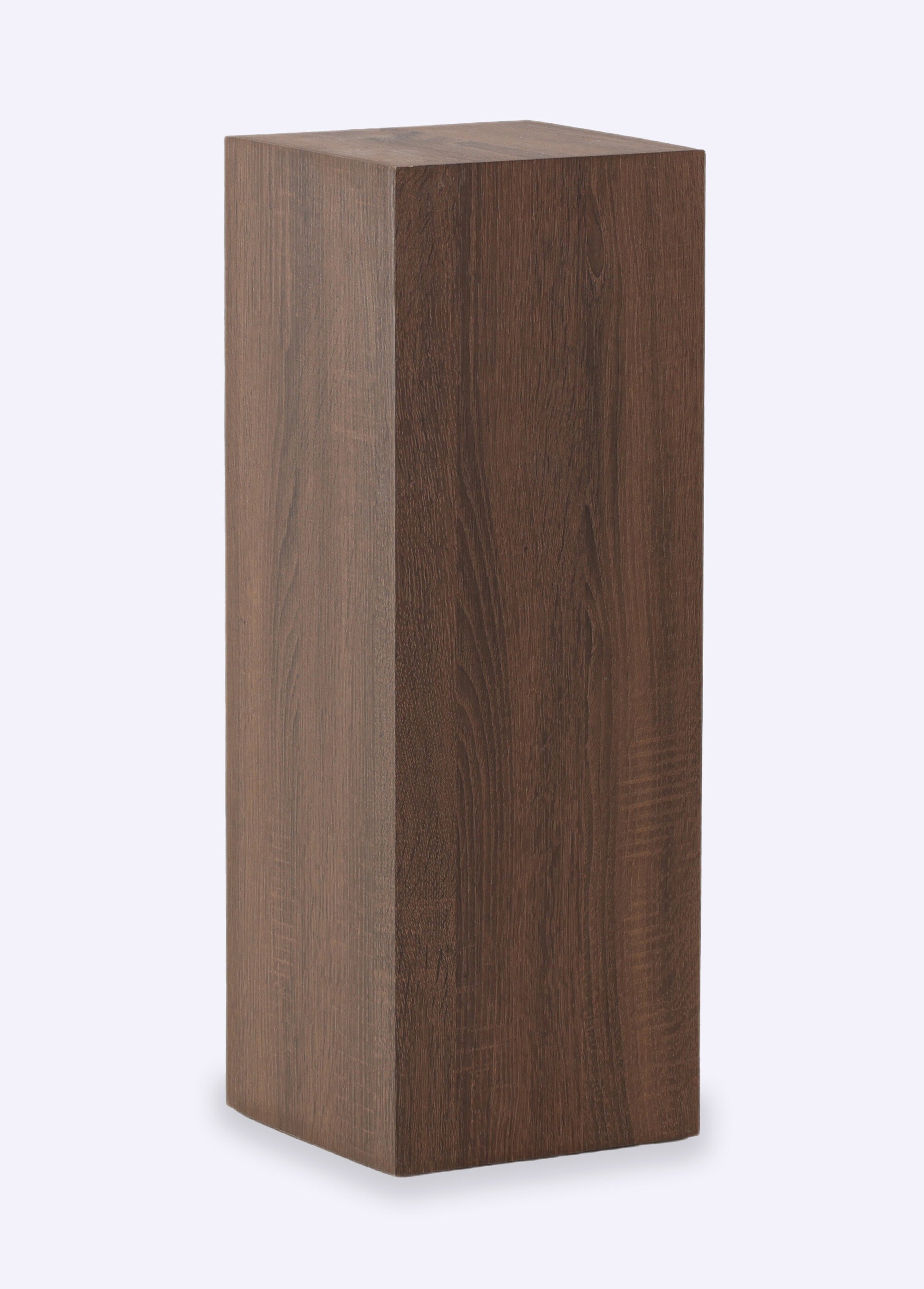 Sellette colonne carrée en bois massif