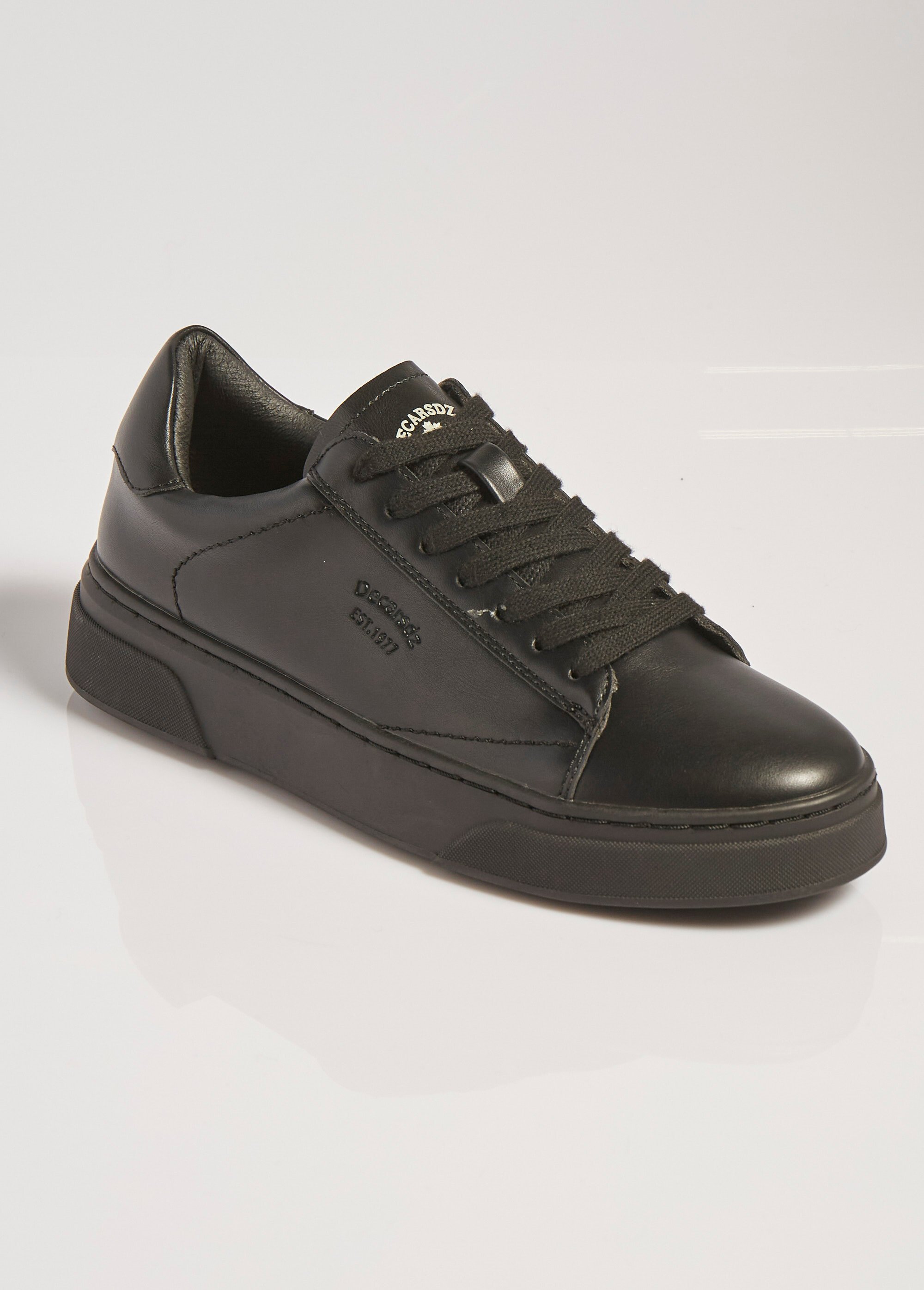Sneakers sportswear chic monochromes Homme Noir ELOEL0983 FA1