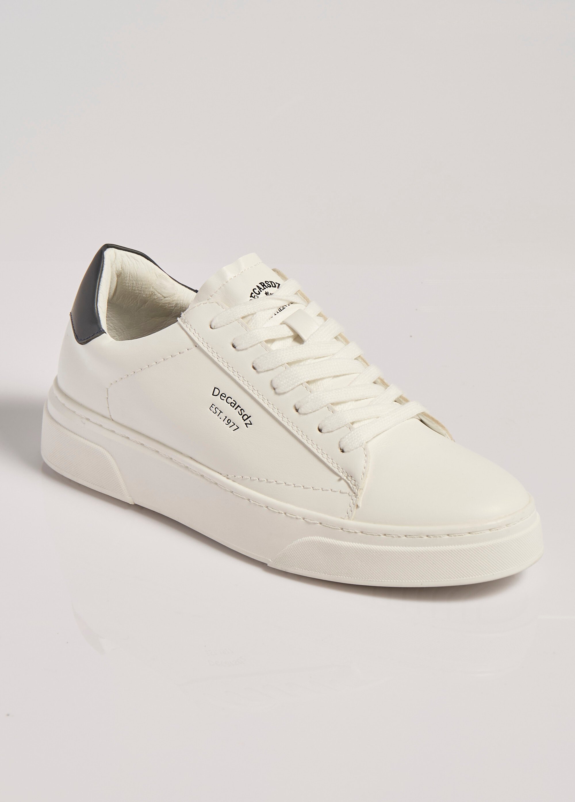 Sneakers sportswear chic monochromes Homme Blanc ELOEL0983 FA1