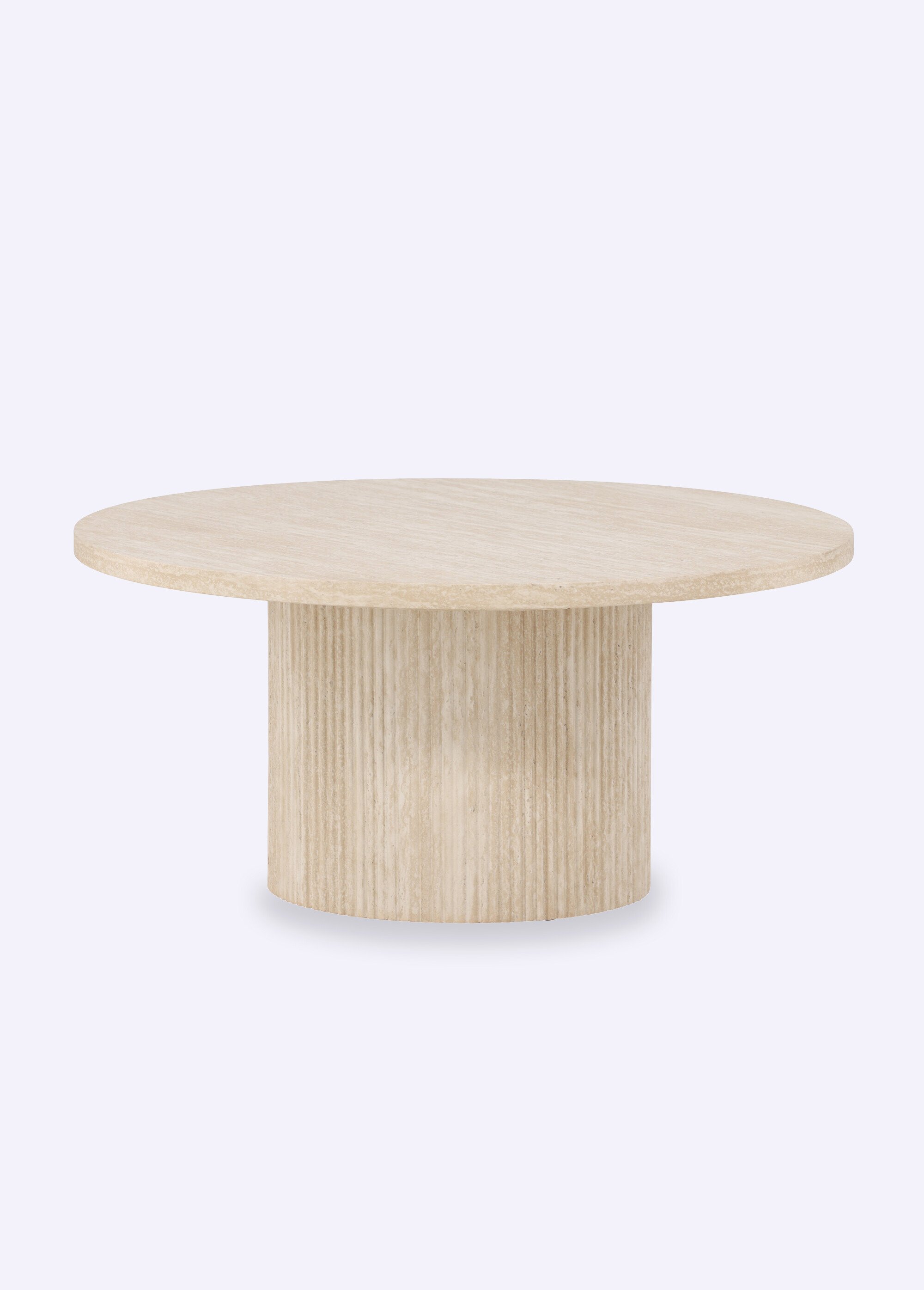 Table basse en bois aspect béton BEIGE VEN-62058-999 FA1