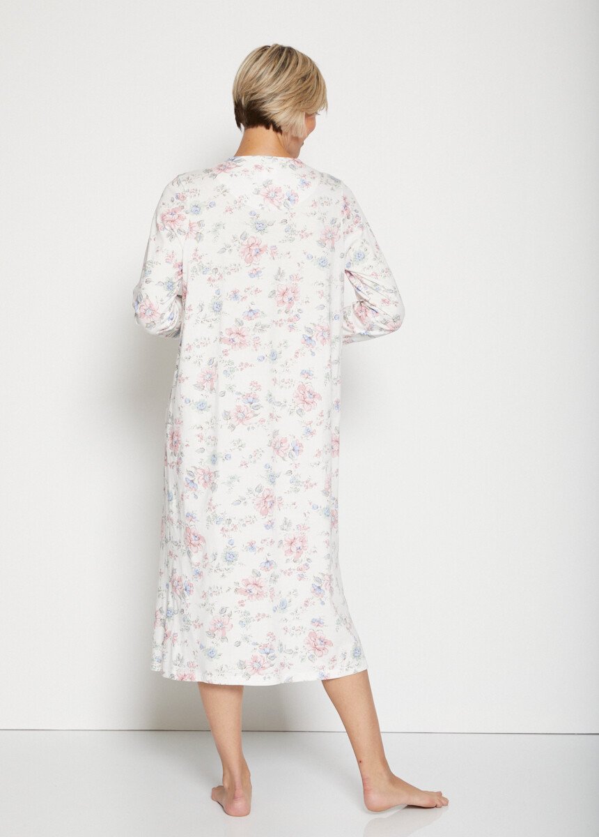 Chemise de nuit imprimée