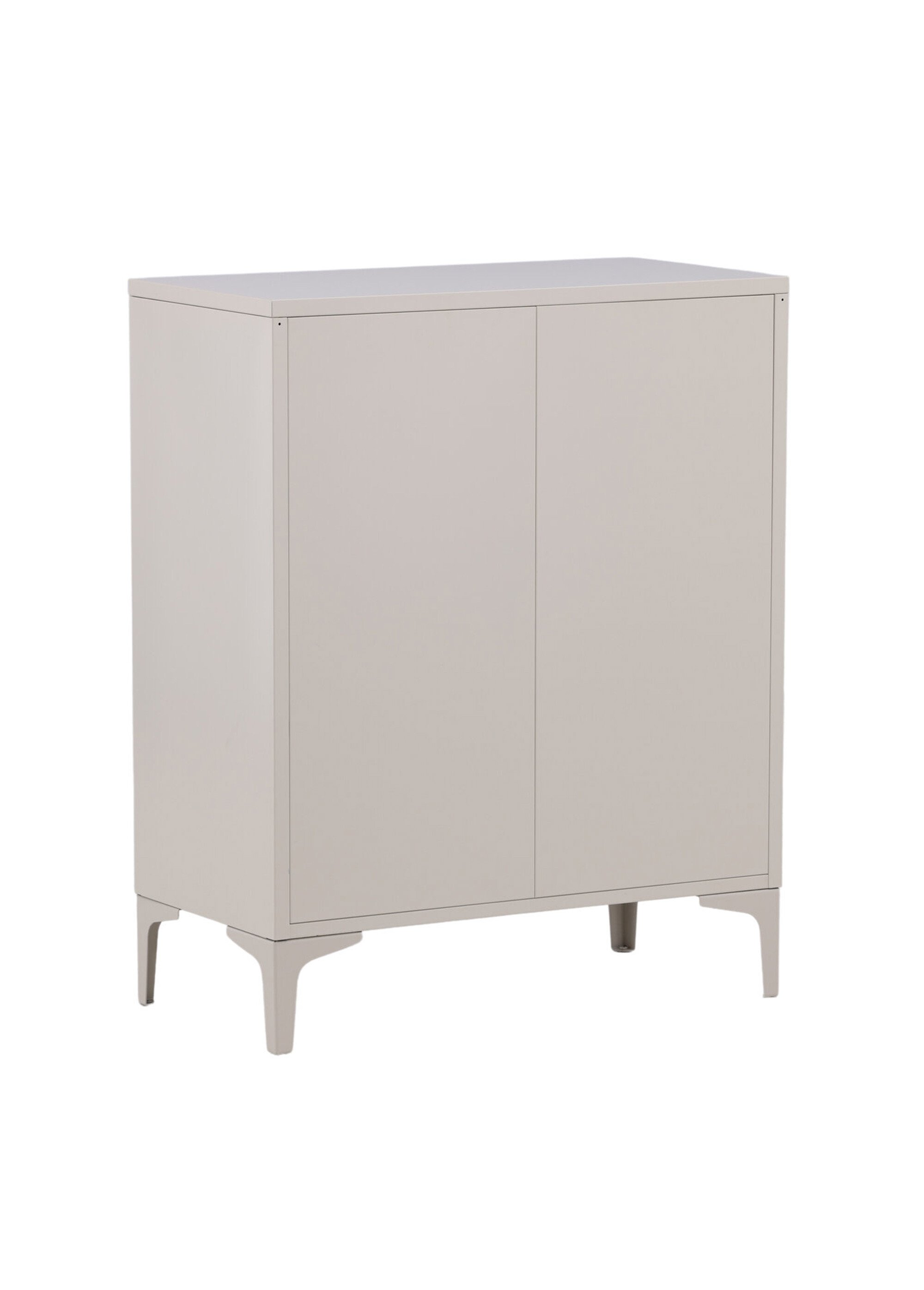 Commode épurée en acier 4 tiroirs