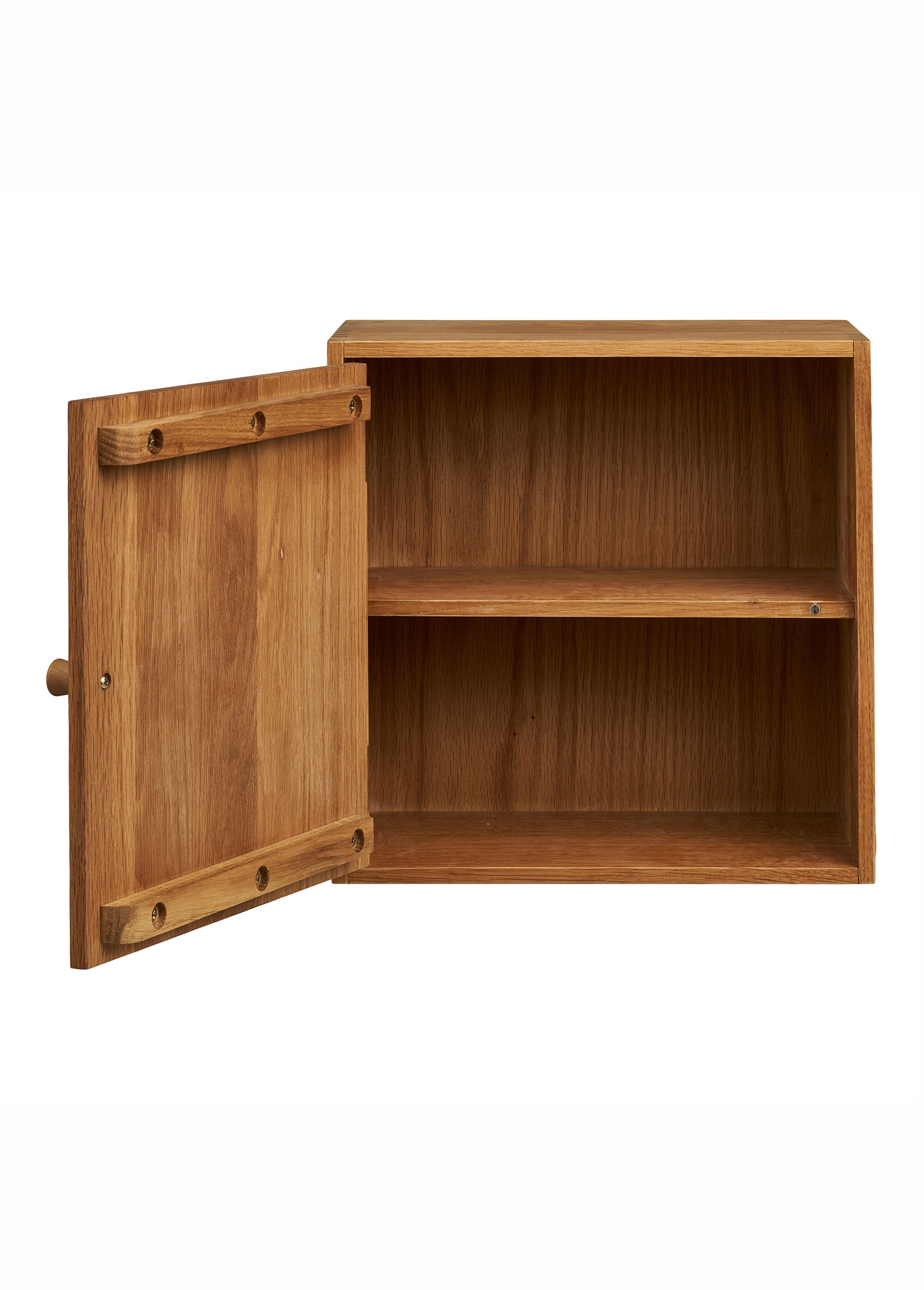 Etagère chêne clair 1 porte TOWNSVILLE BEIGE HN-4291142 DE2