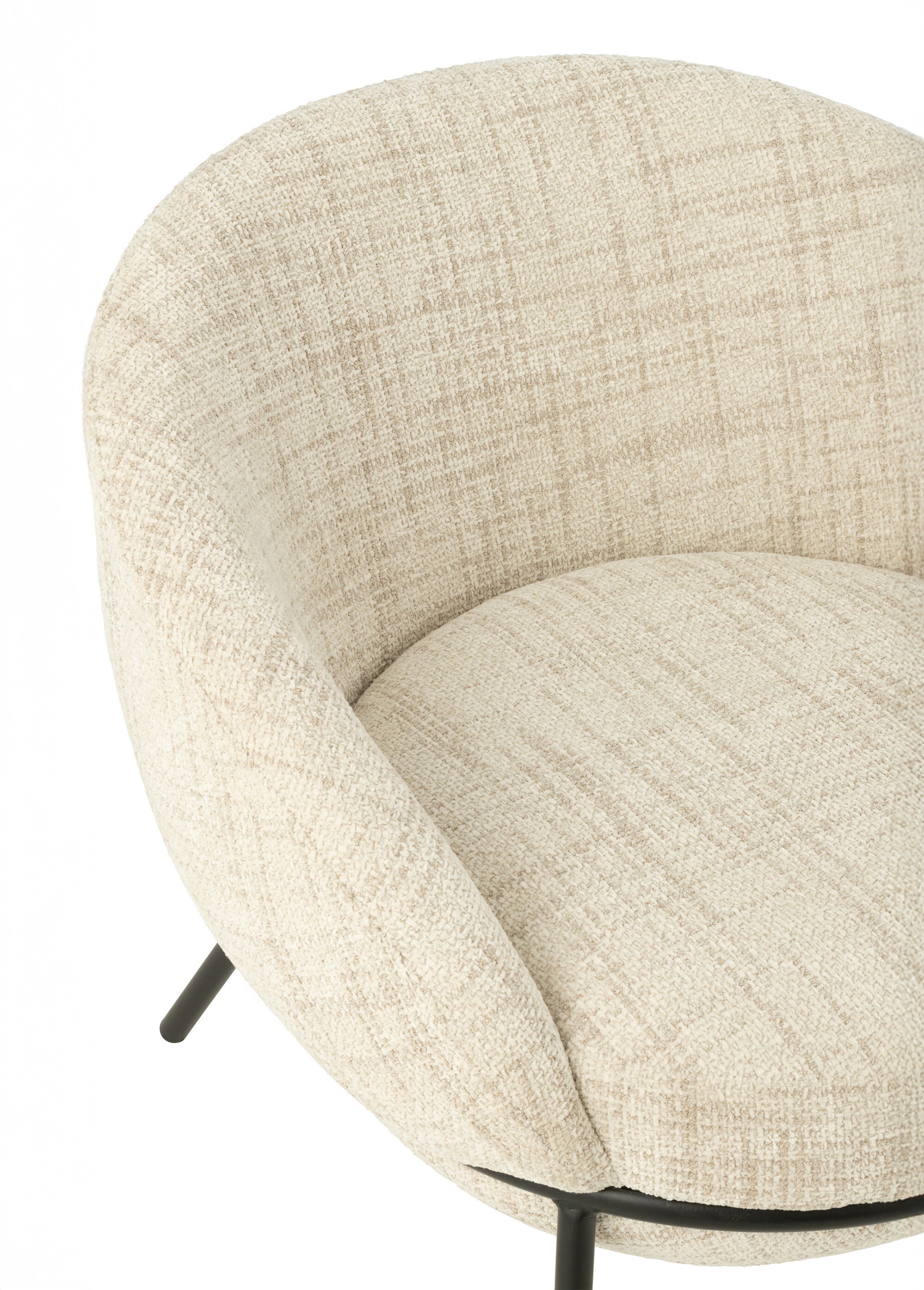 Fauteuil repos tissu + repose pieds 1B