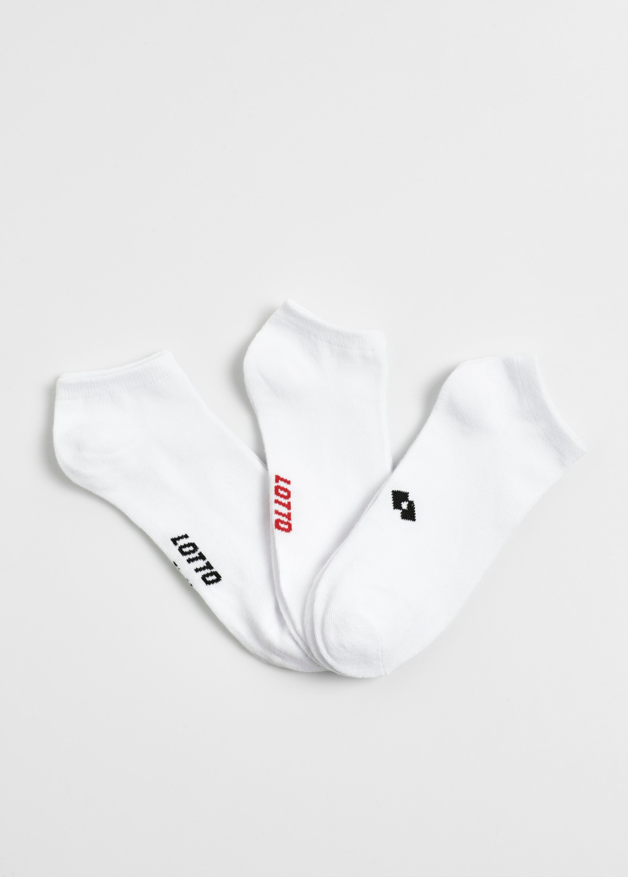 Lot de 3 Socquettes de sport, assorties