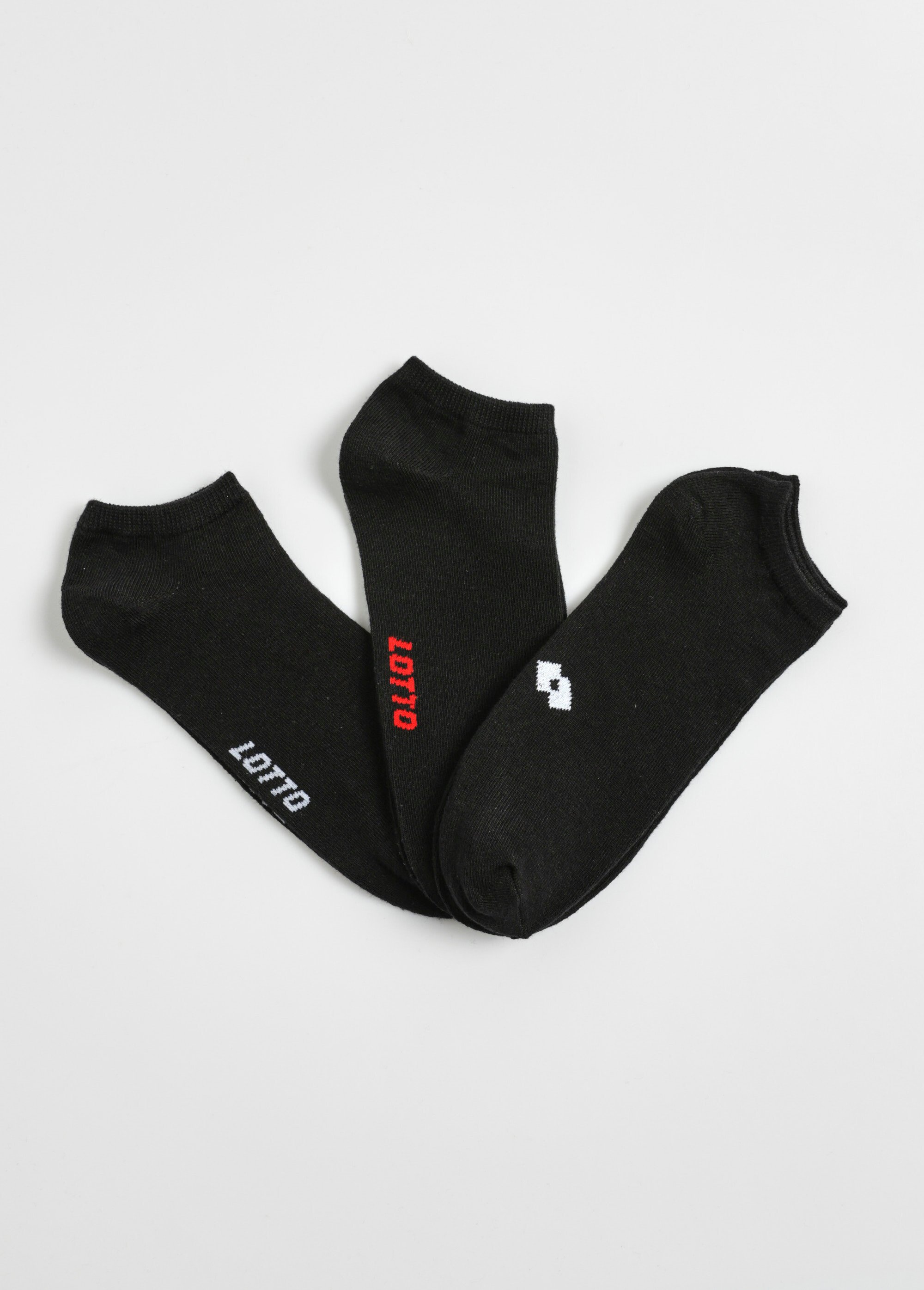 Lot de 3 Socquettes de sport, assorties