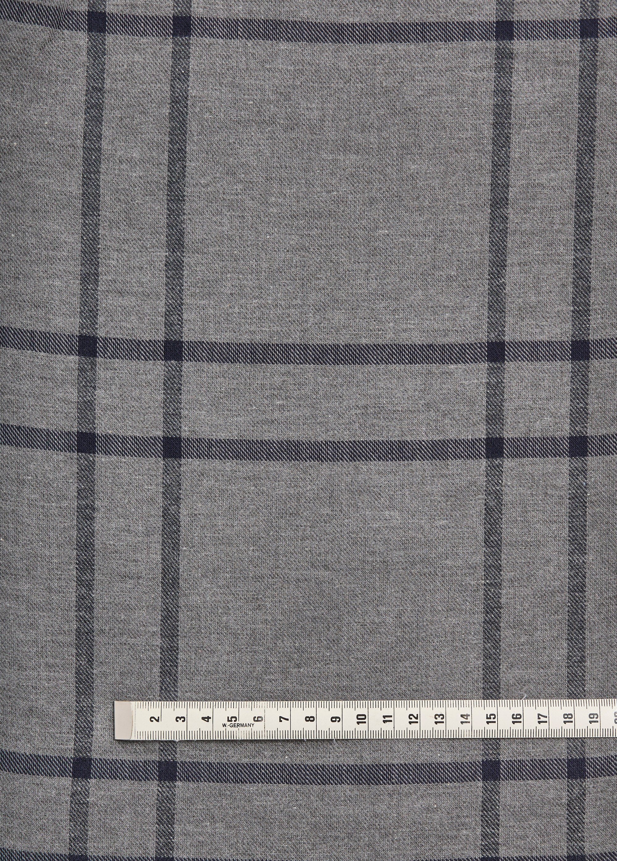 Coupon tissu en coton gratté, Glasgow