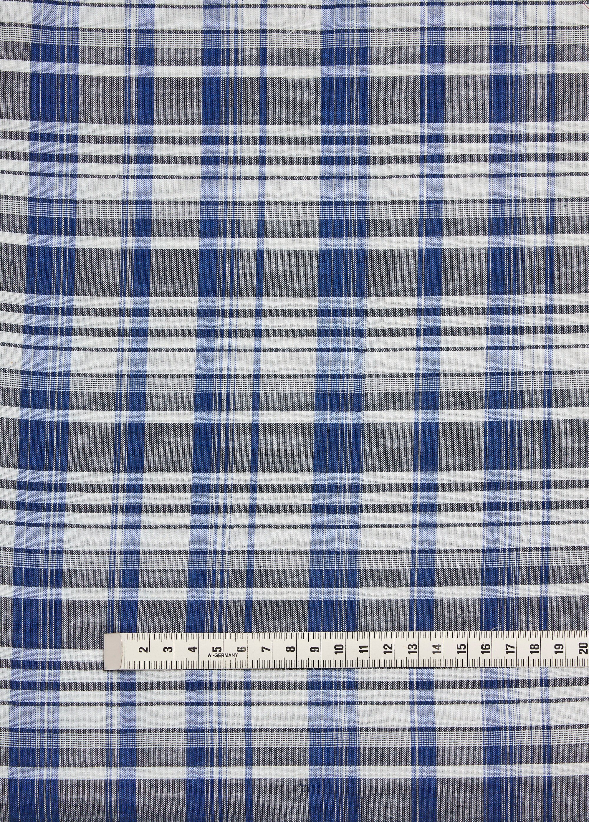 Coupon tissu carreaux écossais, Jodhpur