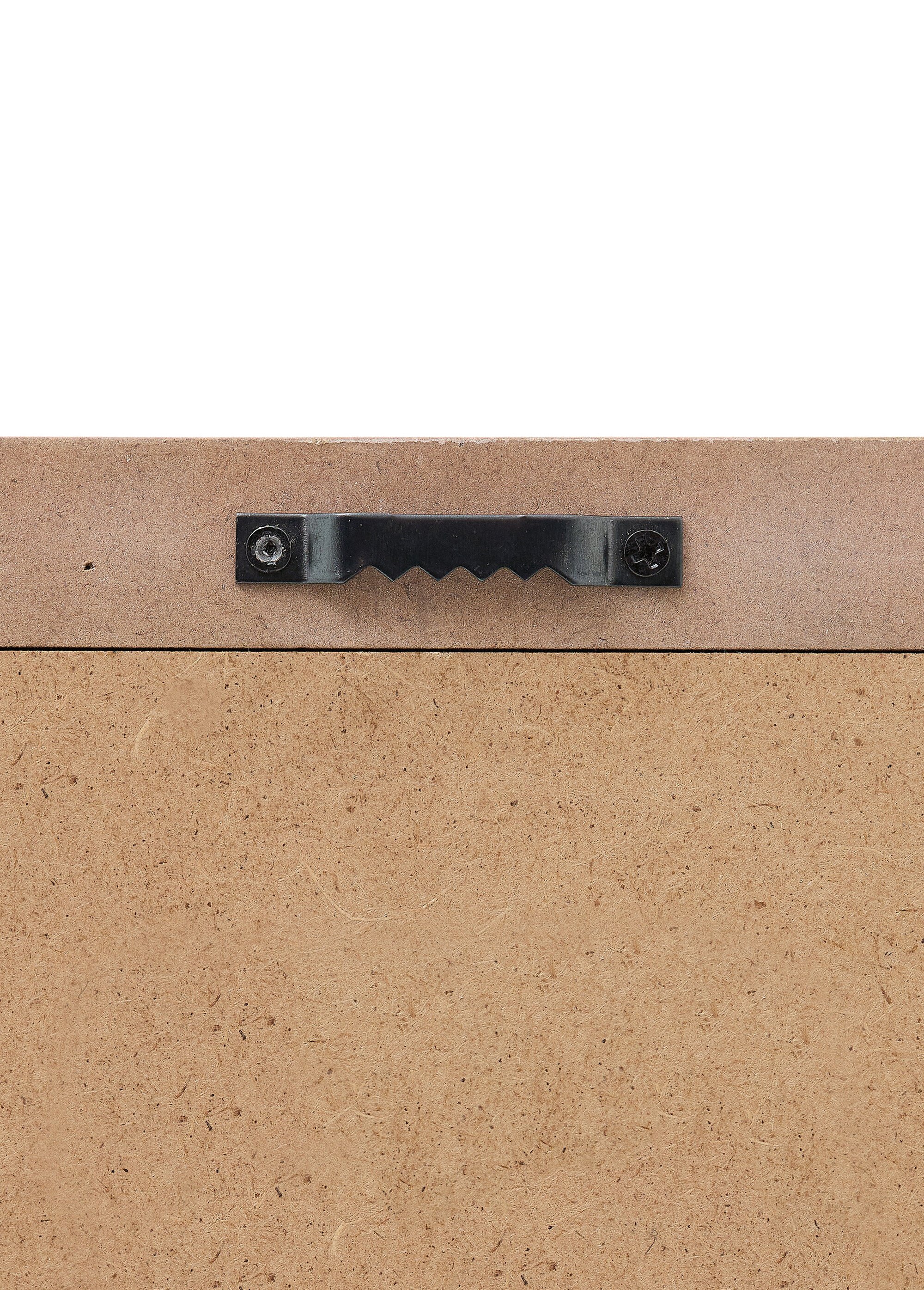 Miroir rectangle fantaisie aspect bois Marron JJA-215533 DE2