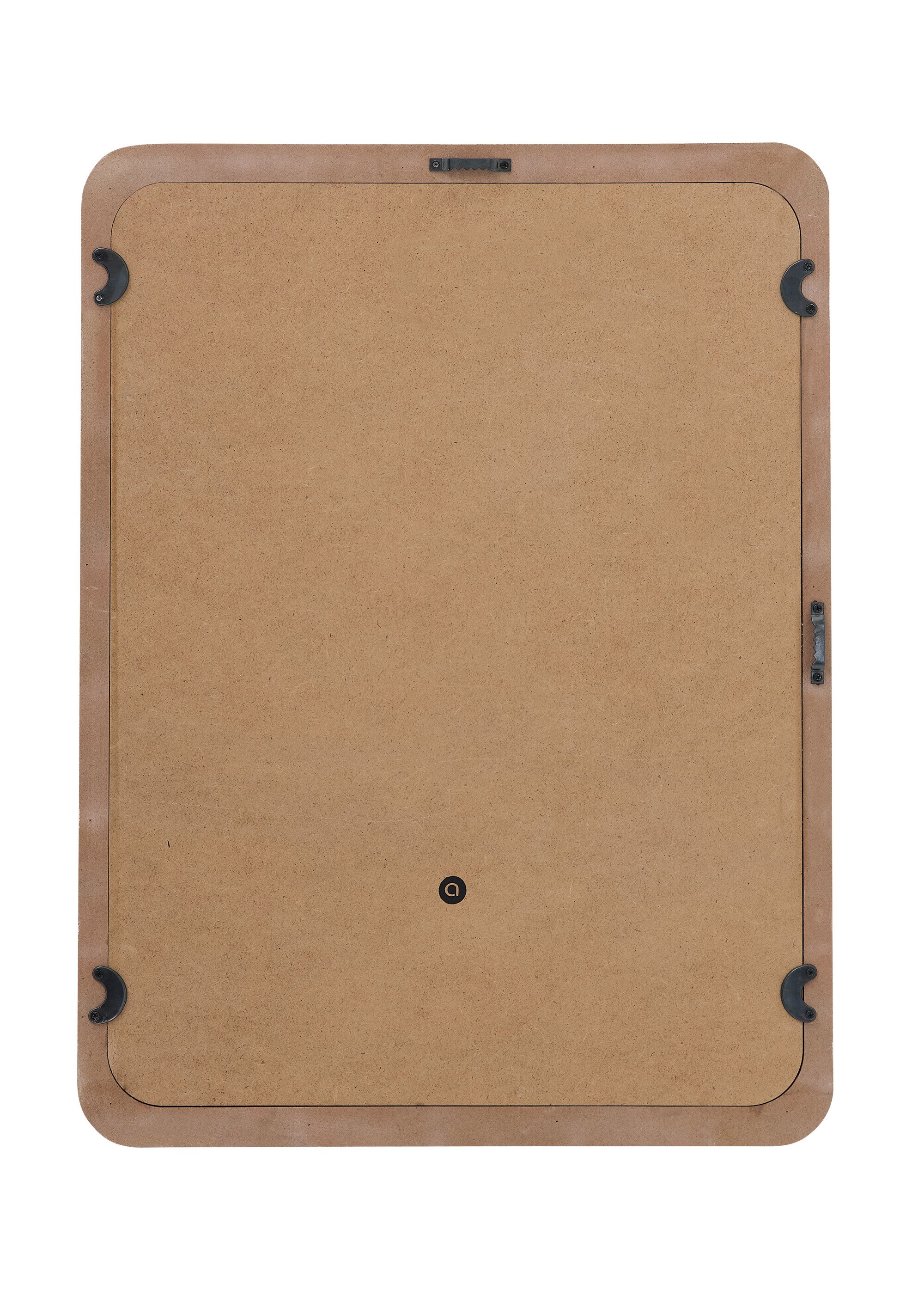 Miroir rectangle fantaisie aspect bois Marron JJA-215533 DO1