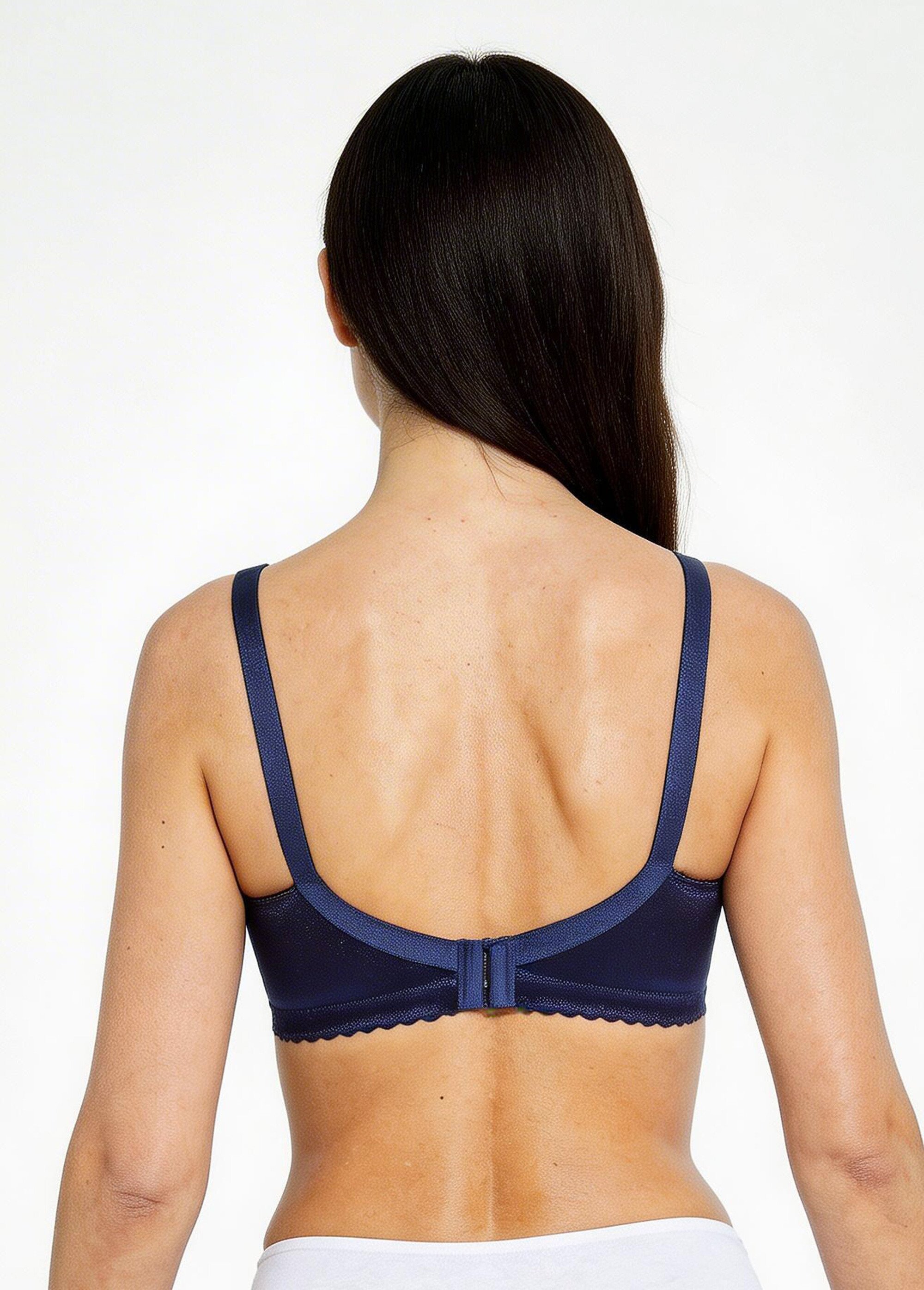 Soutien-gorge minimiseur sans armatures Femme Bleu VILLERS DO1