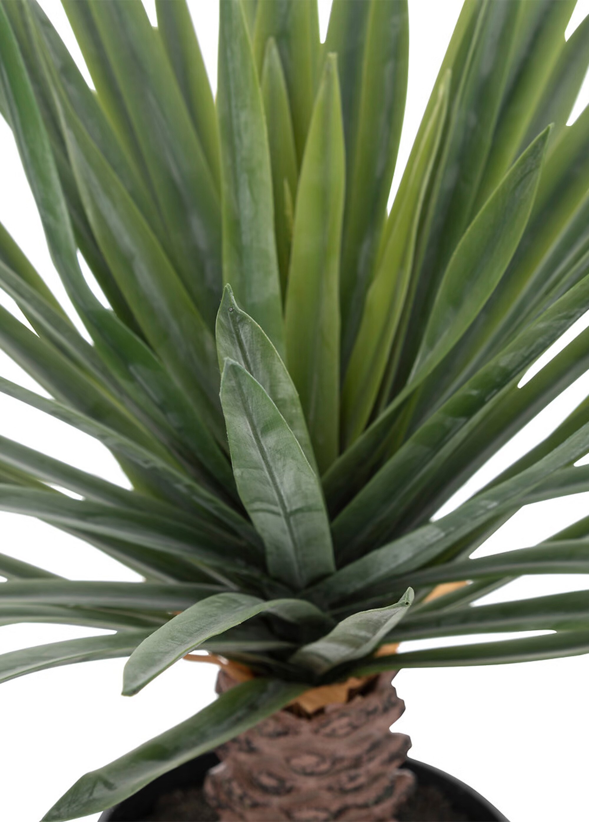 Plante artificielle style palmier + pot