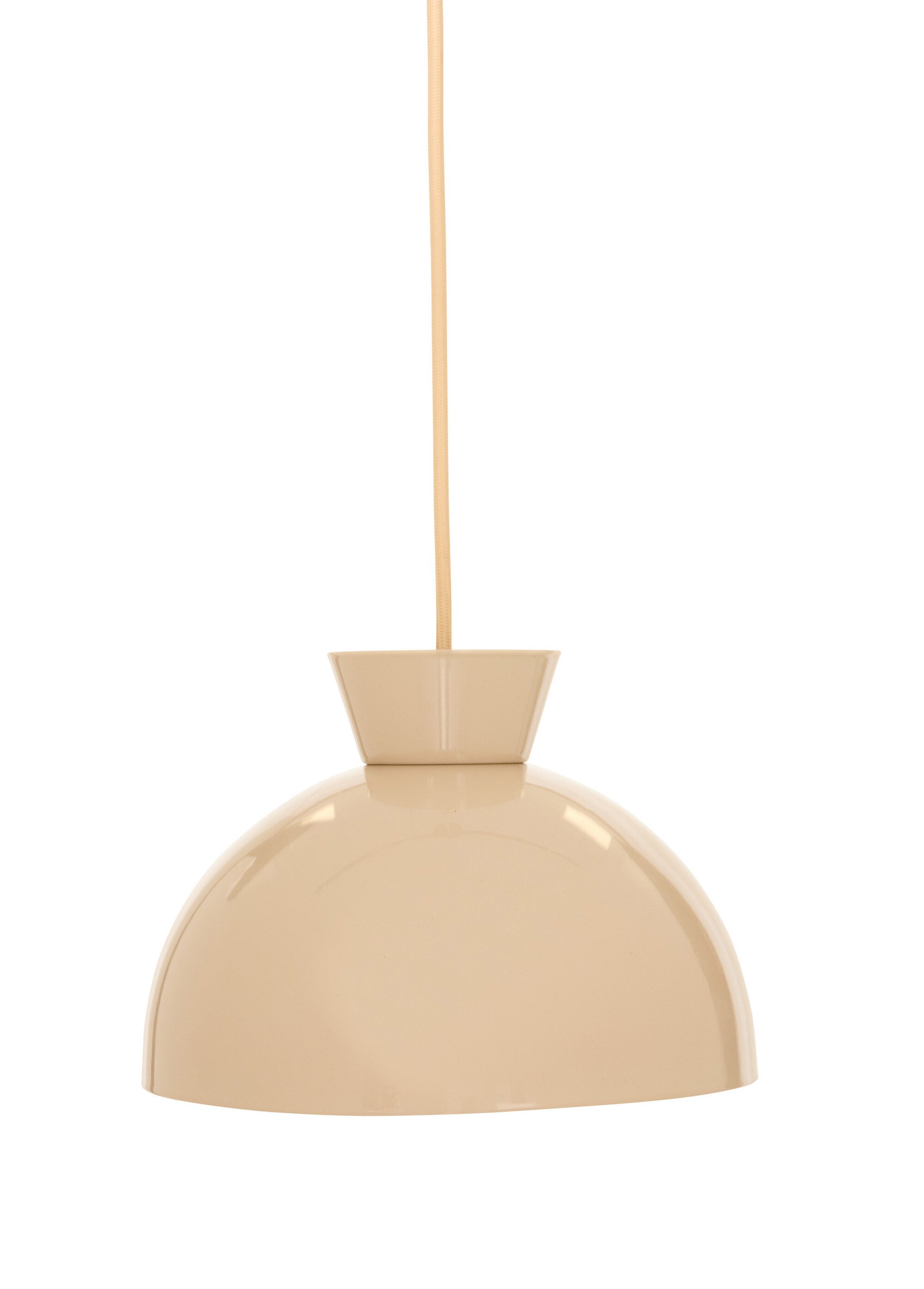 Suspension en métal coloré LITO BEIGE JJA-221654B DE2