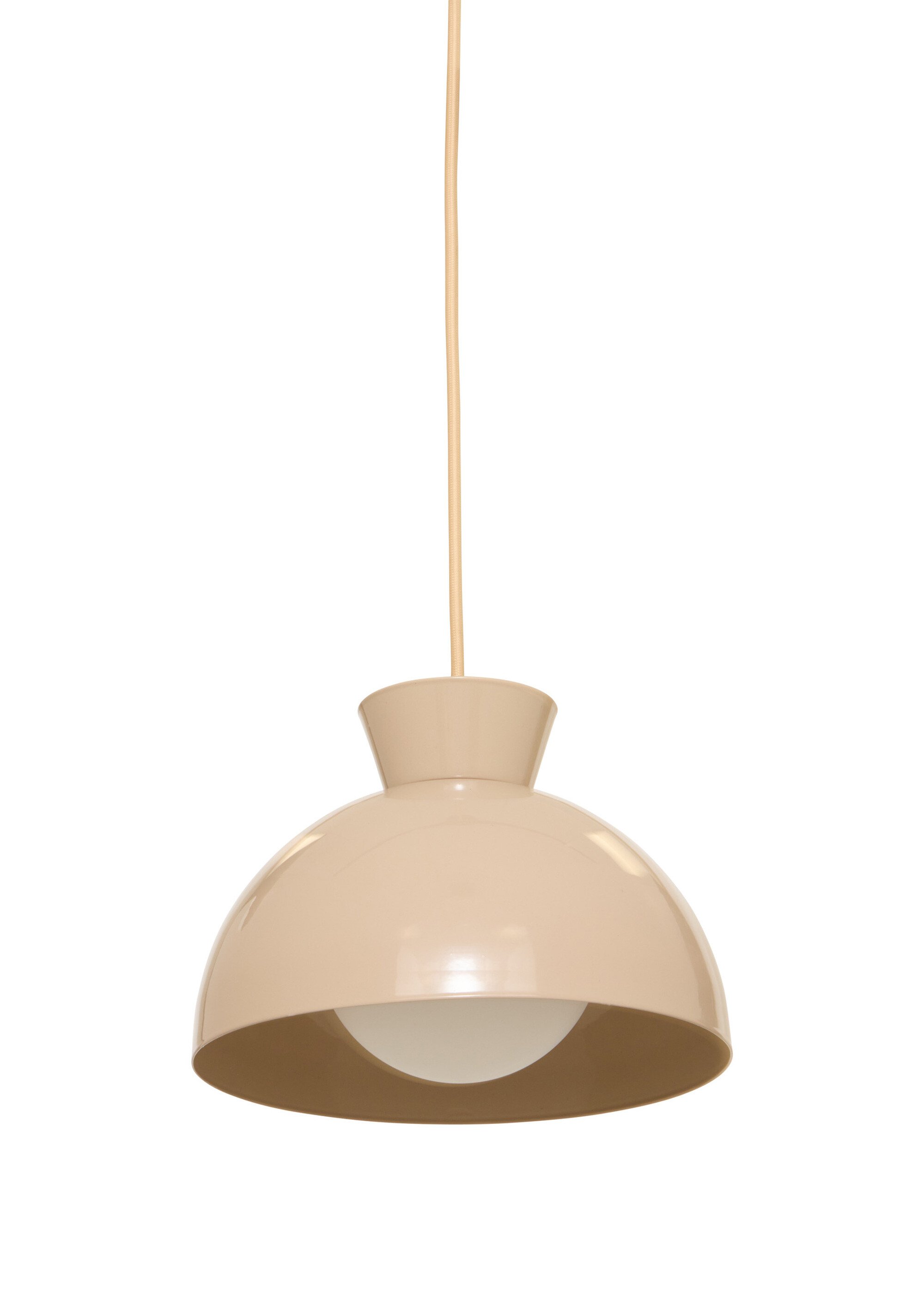 Suspension en métal coloré LITO BEIGE JJA-221654B FA1