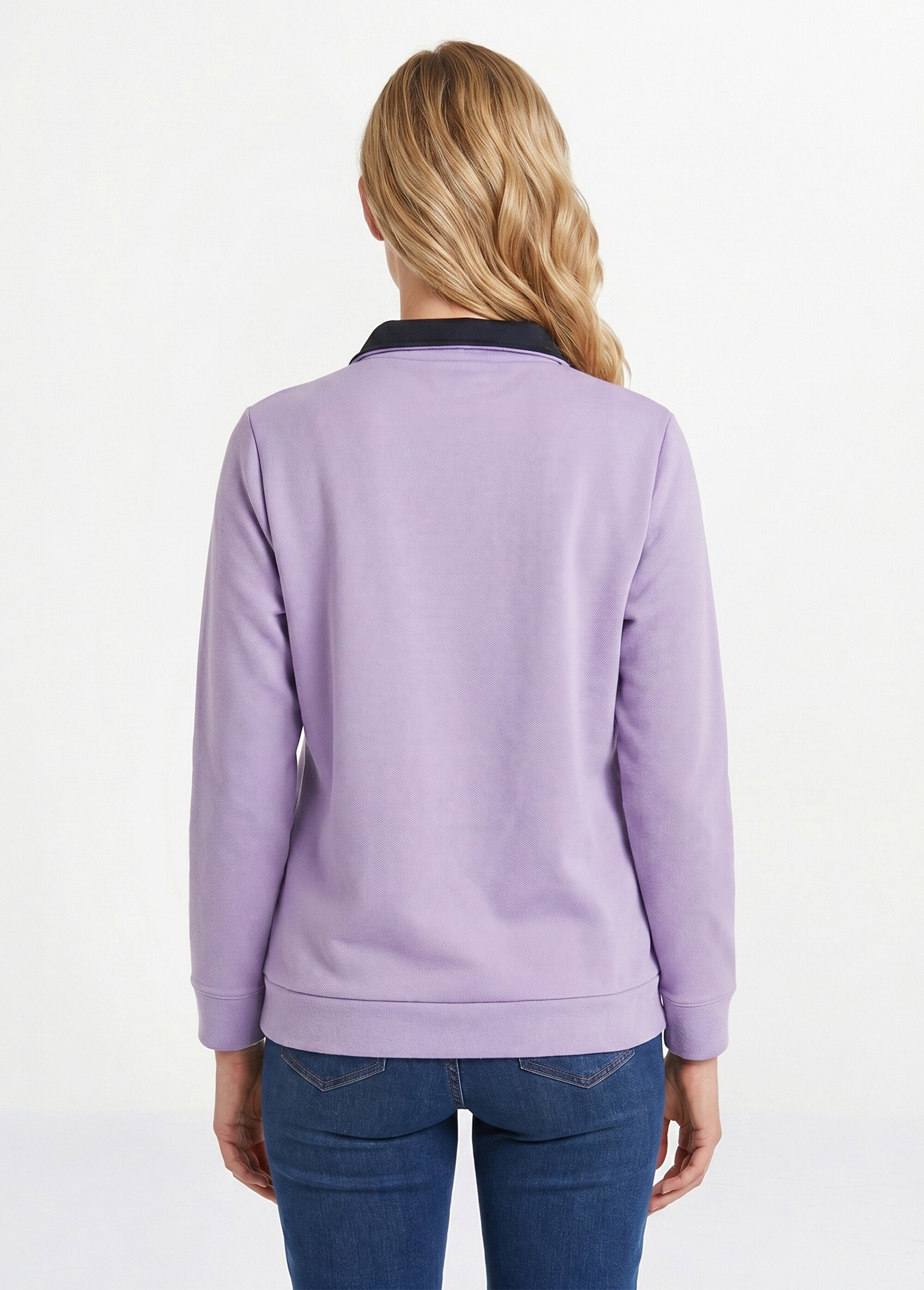 Veste molleton zippée brodée
